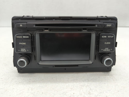 2017-2018 Kia Optima Radio AM FM Cd Player Receiver Replacement P/N:96180-A8150WK Fits 2017 2018 OEM Used Auto Parts