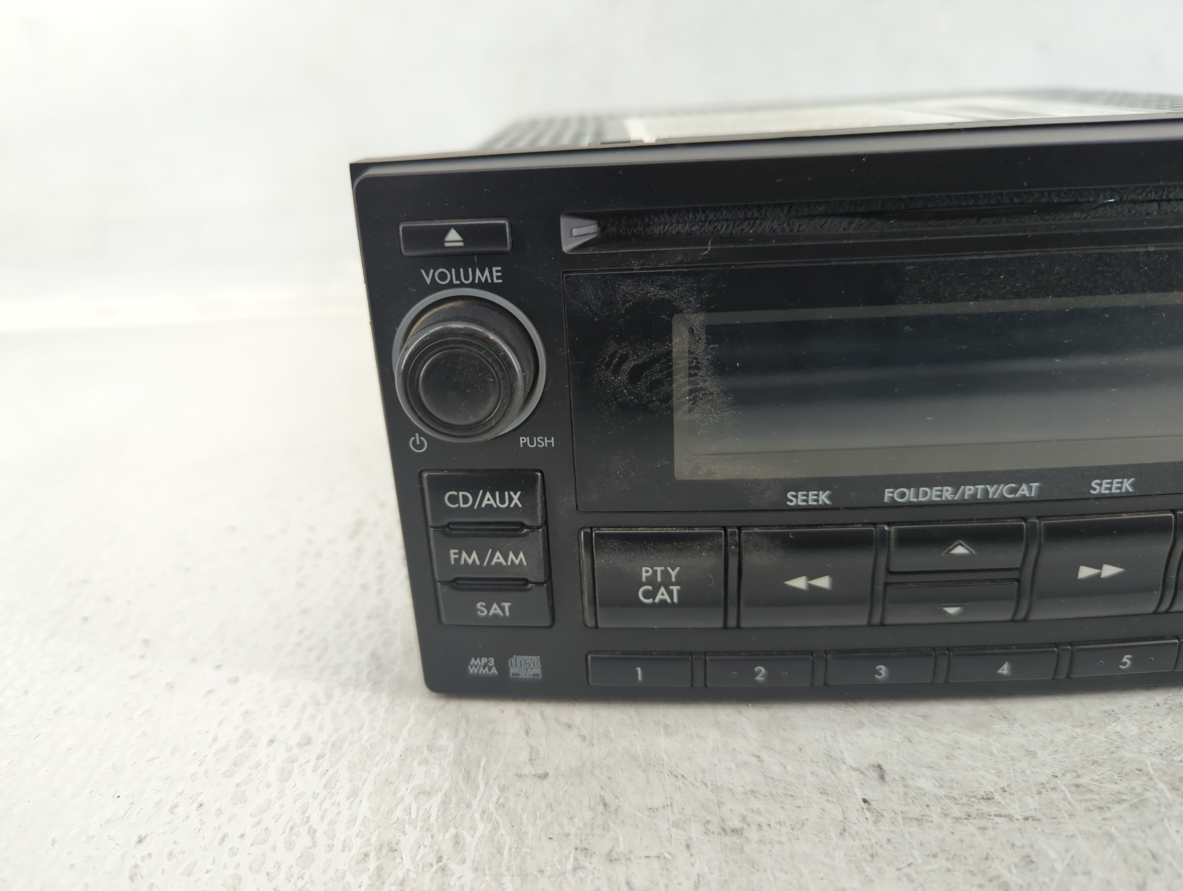 2012 Subaru Forester Radio AM FM Cd Player Receiver Replacement P/N:86201SC630 Fits OEM Used Auto Parts - Oemusedautoparts1.com