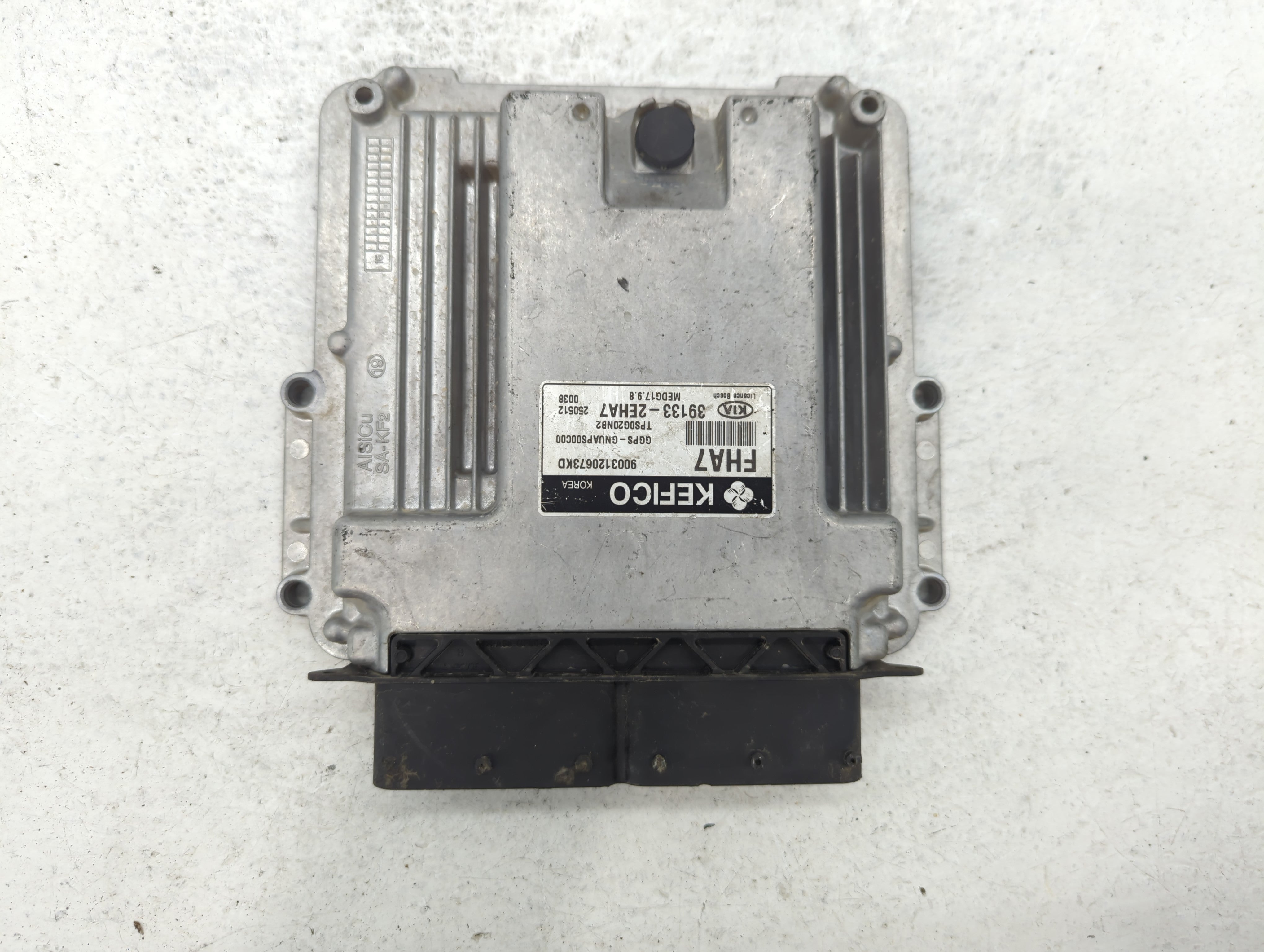 2016 Kia Soul PCM Engine Control Computer ECU ECM PCU OEM P/N:39133-2EHA7 Fits OEM Used Auto Parts - Oemusedautoparts1.com