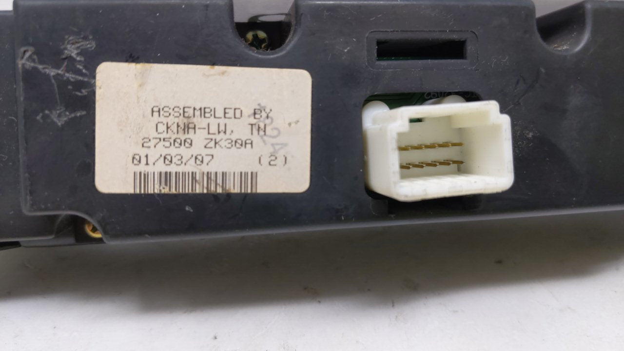 2007-2008 Nissan Maxima Climate Control Module Temperature AC/Heater Replacement P/N:27500-ZK30A Fits Fits 2007 2008 OEM Used Auto Parts - Oemusedautoparts1.com