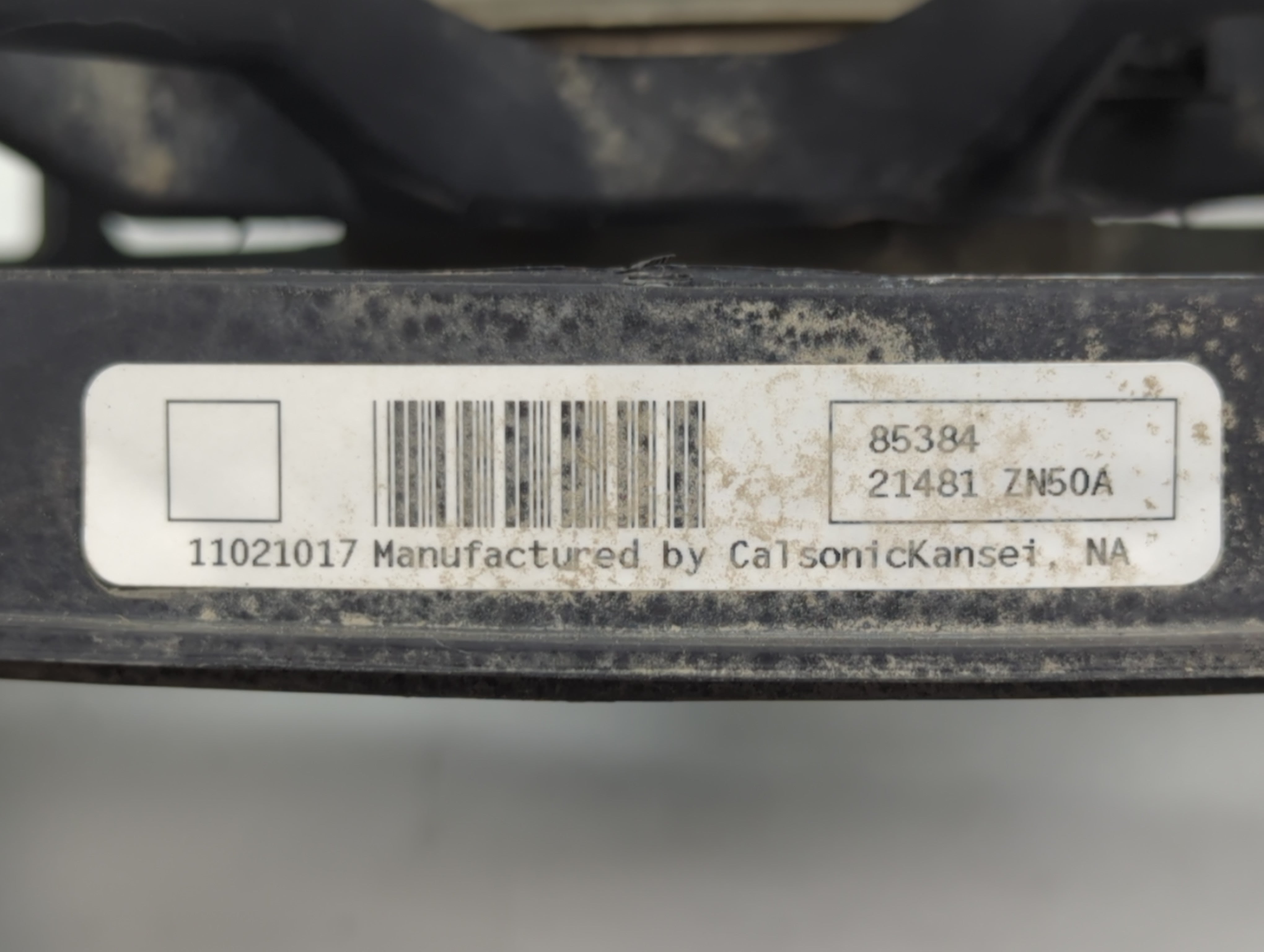 2007-2011 Nissan Altima Left Radiator Fan Motor Assembly - Oemusedautoparts1.com