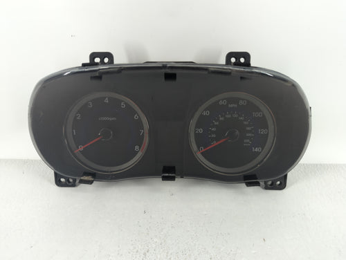 2015-2017 Hyundai Accent Instrument Cluster Speedometer Gauges P/N:94021-1R510 Fits 2015 2016 2017 OEM Used Auto Parts