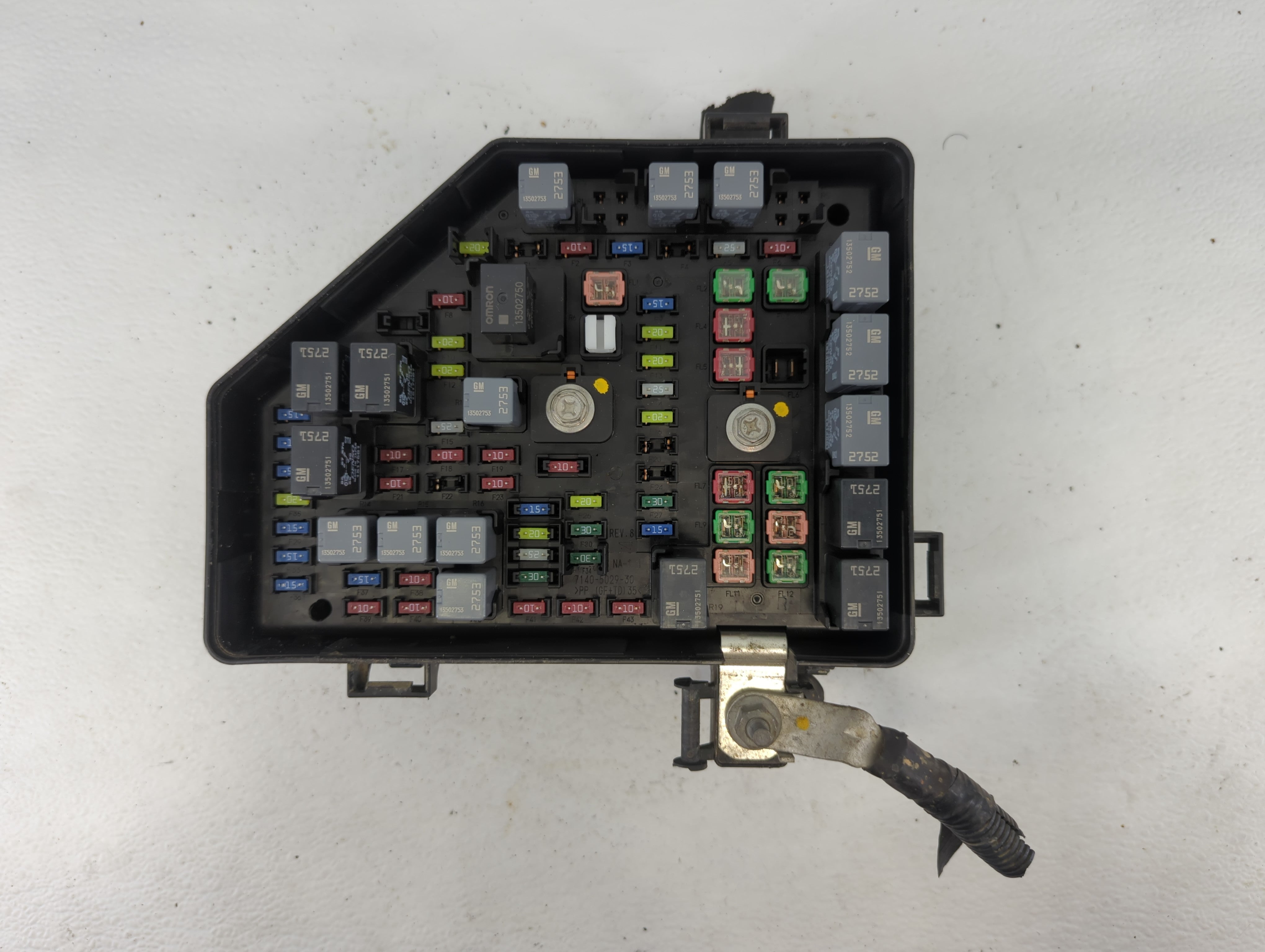 2016 Mazda Tribute Fusebox Fuse Box Panel Relay Module P/N:23436809 Fits OEM Used Auto Parts - Oemusedautoparts1.com