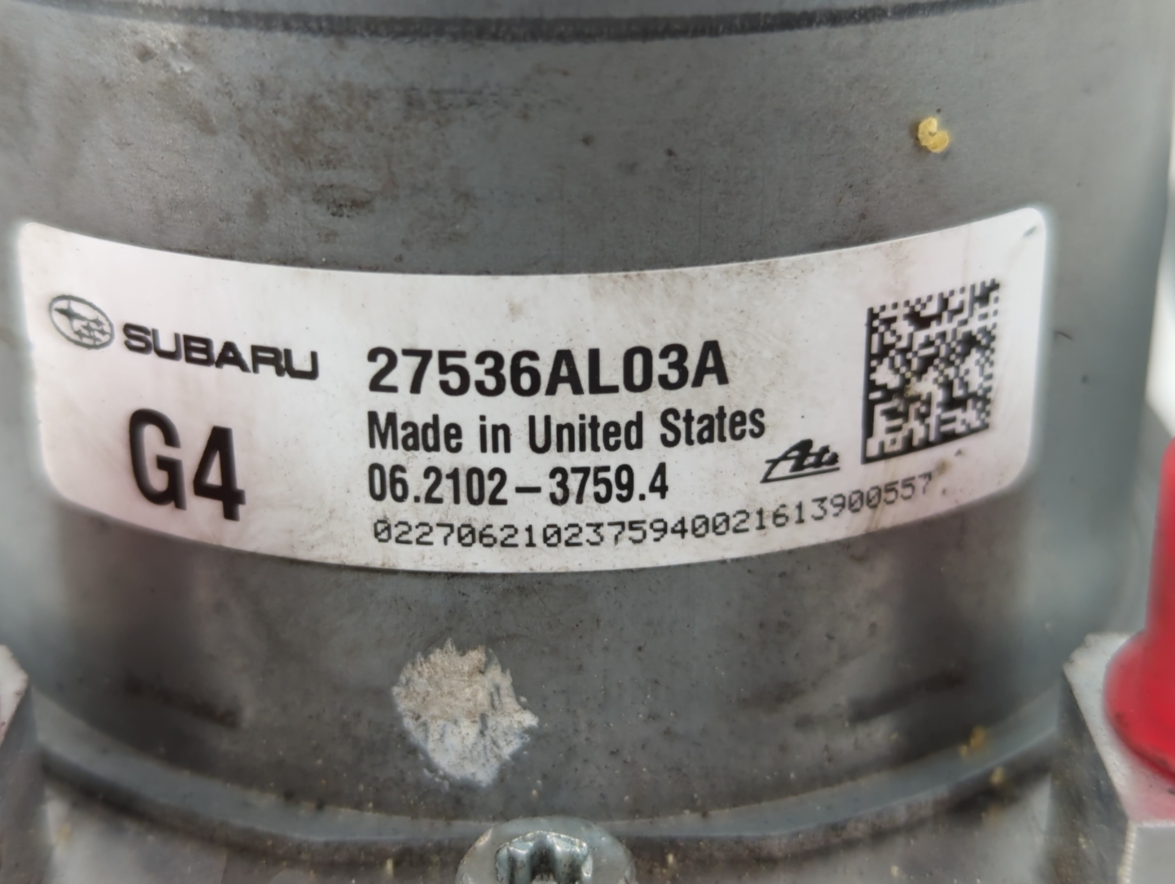 2016 Subaru Legacy ABS Pump Control Module Replacement P/N:27536AL03A Fits OEM Used Auto Parts - Oemusedautoparts1.com