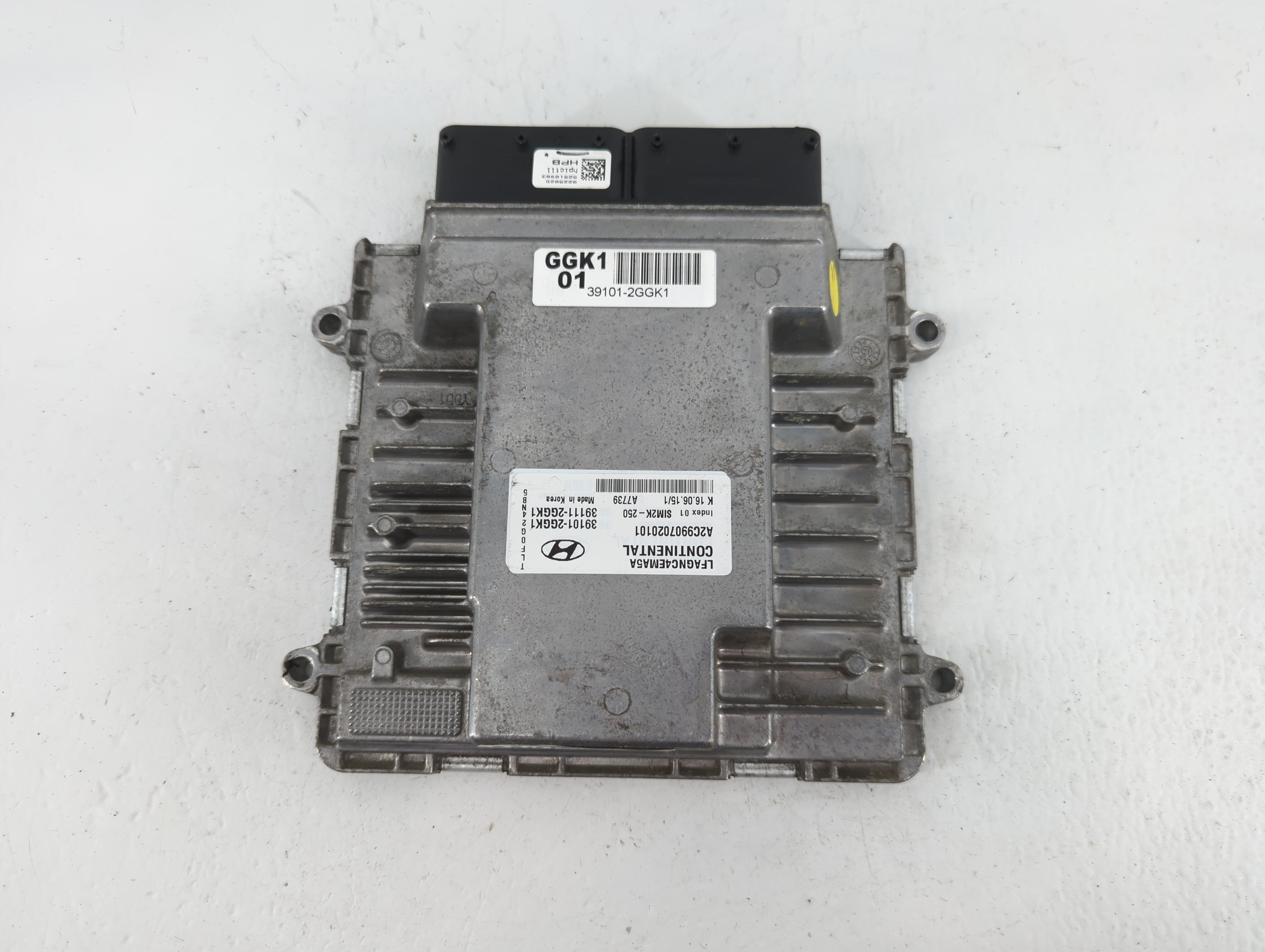 2015-2017 Hyundai Sonata PCM Engine Control Computer ECU ECM PCU OEM P/N:39111-2GGK1 39101-2GGK1 Fits Fits 2015 2016 2017 OEM Used Auto Parts - Oemusedautoparts1.com