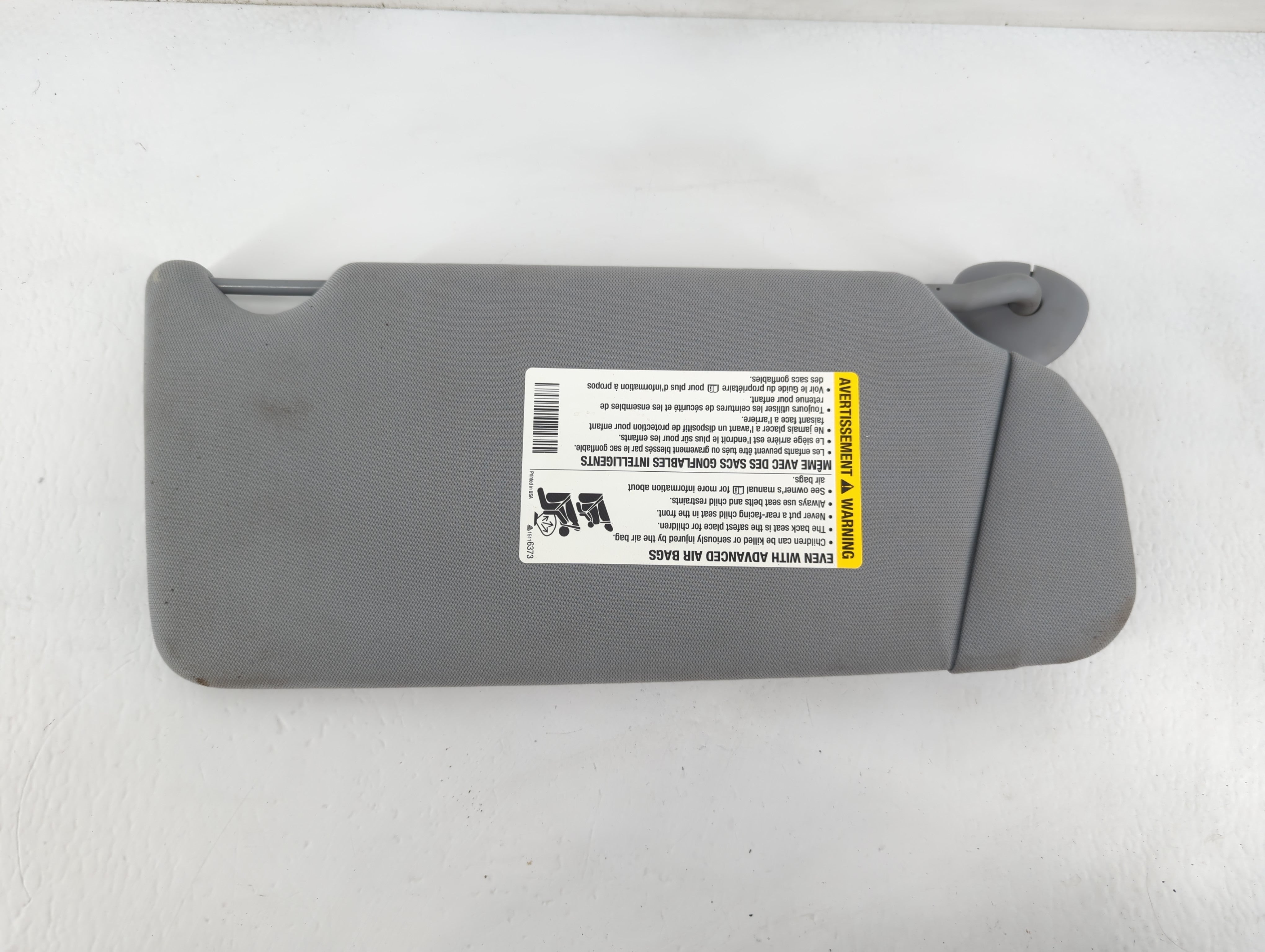 2005-2009 Buick Lacrosse Sun Visor Shade Replacement Passenger Right Mirror Fits Fits 2005 2006 2007 2008 2009 OEM Used Auto Parts - Oemusedautoparts1.com
