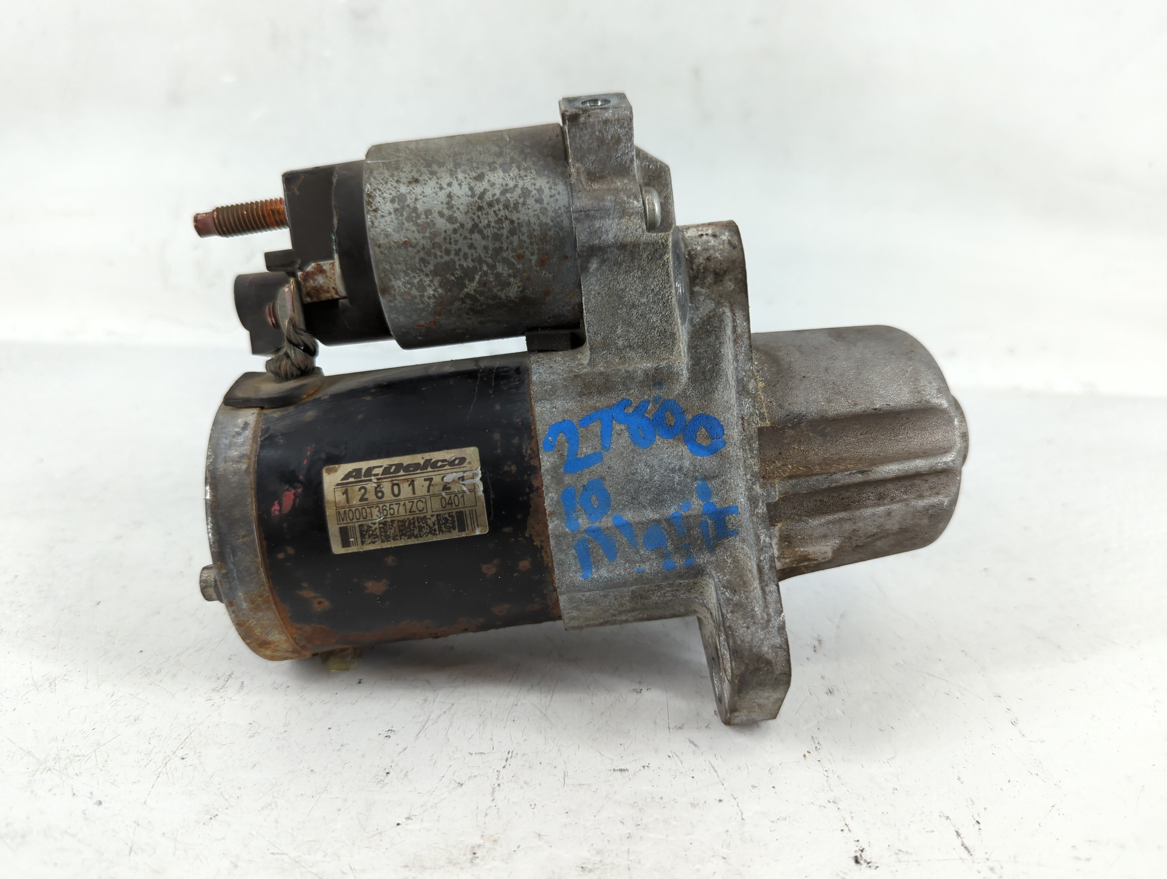 2008-2010 Mitsubishi Outlander Car Starter Motor Solenoid OEM P/N:M000T36571ZC 12601721 Fits Fits 2008 2009 2010 OEM Used Auto Parts - Oemusedautoparts1.com