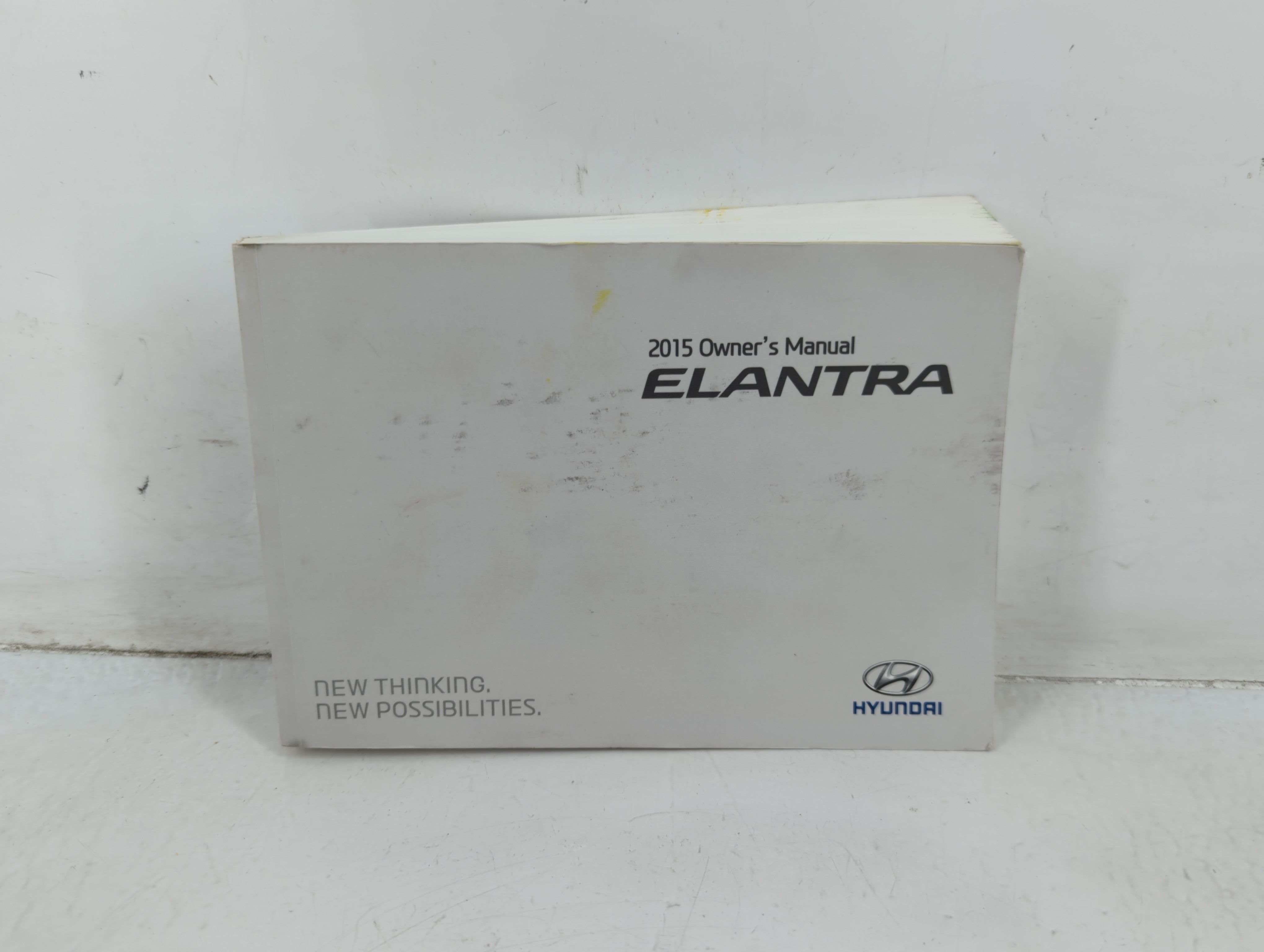 2015 Hyundai Elantra Owners Manual Book Guide P/N:F3Y0-EU4DG OEM Used Auto Parts - Oemusedautoparts1.com