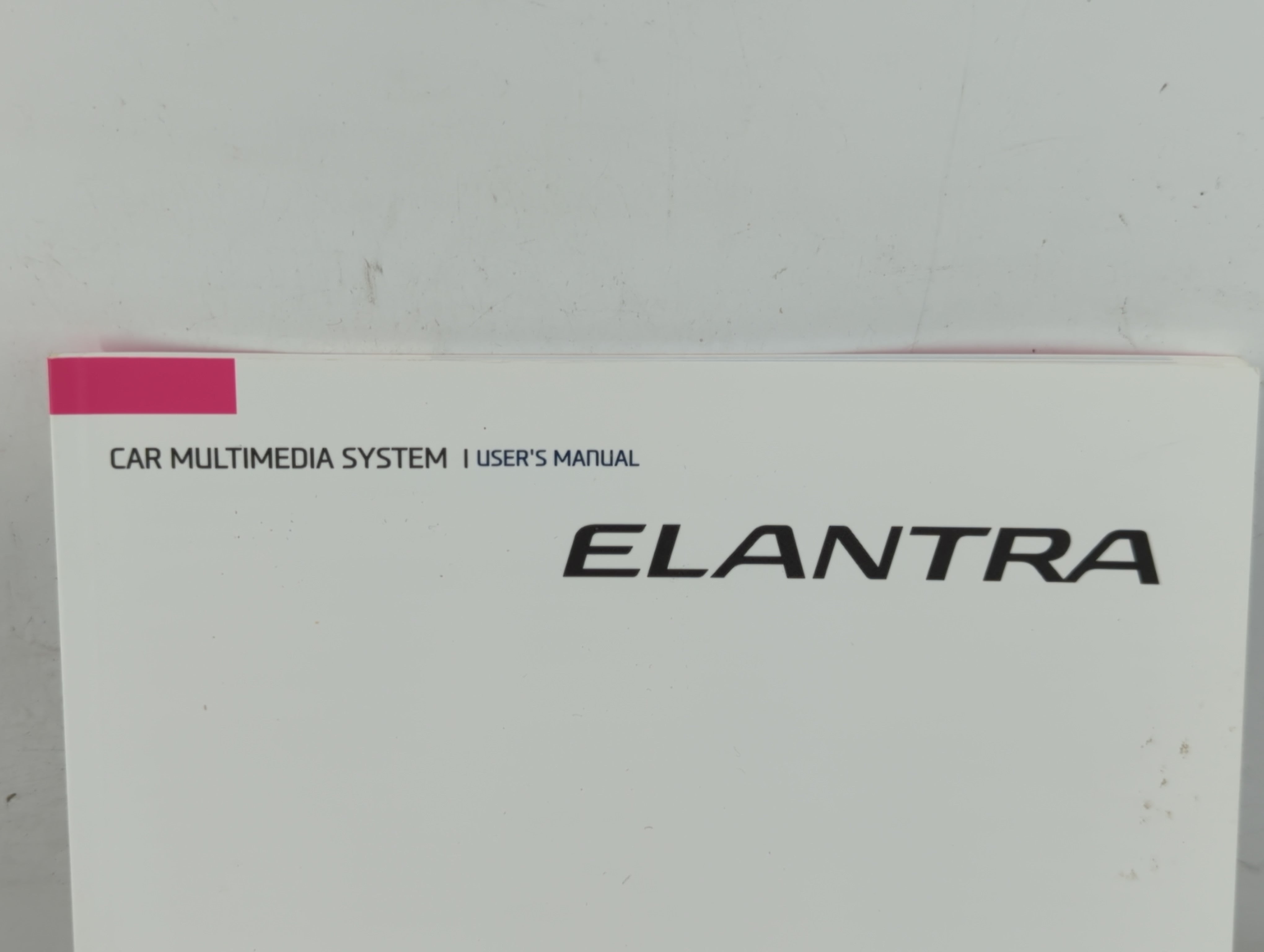 2017 Hyundai Elantra Owners Manual Book Guide P/N:F2MS7-D2001 OEM Used Auto Parts - Oemusedautoparts1.com