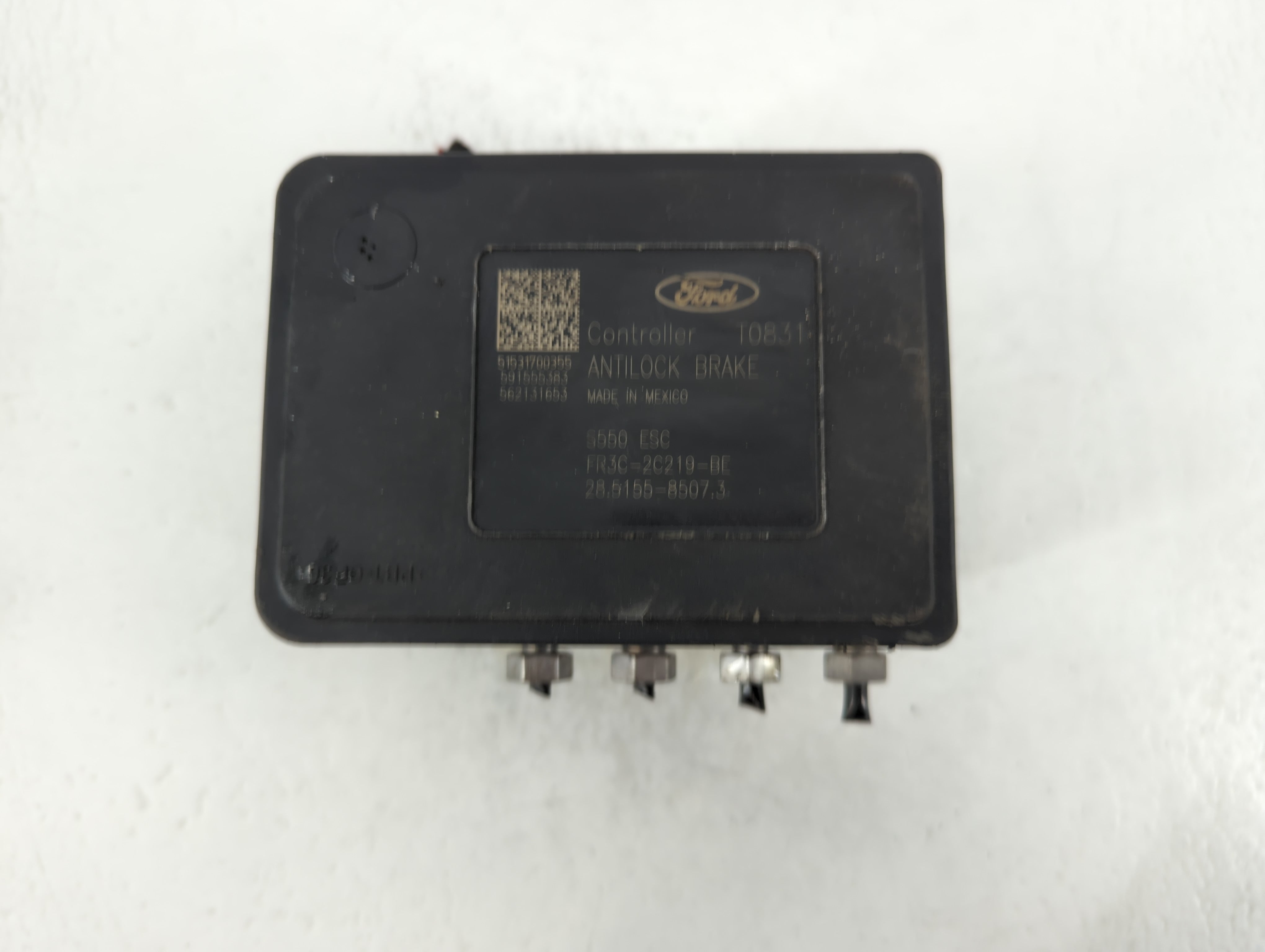 2015 Ford Mustang ABS Pump Control Module Replacement P/N:FR3C-2C405-BE Fits OEM Used Auto Parts - Oemusedautoparts1.com
