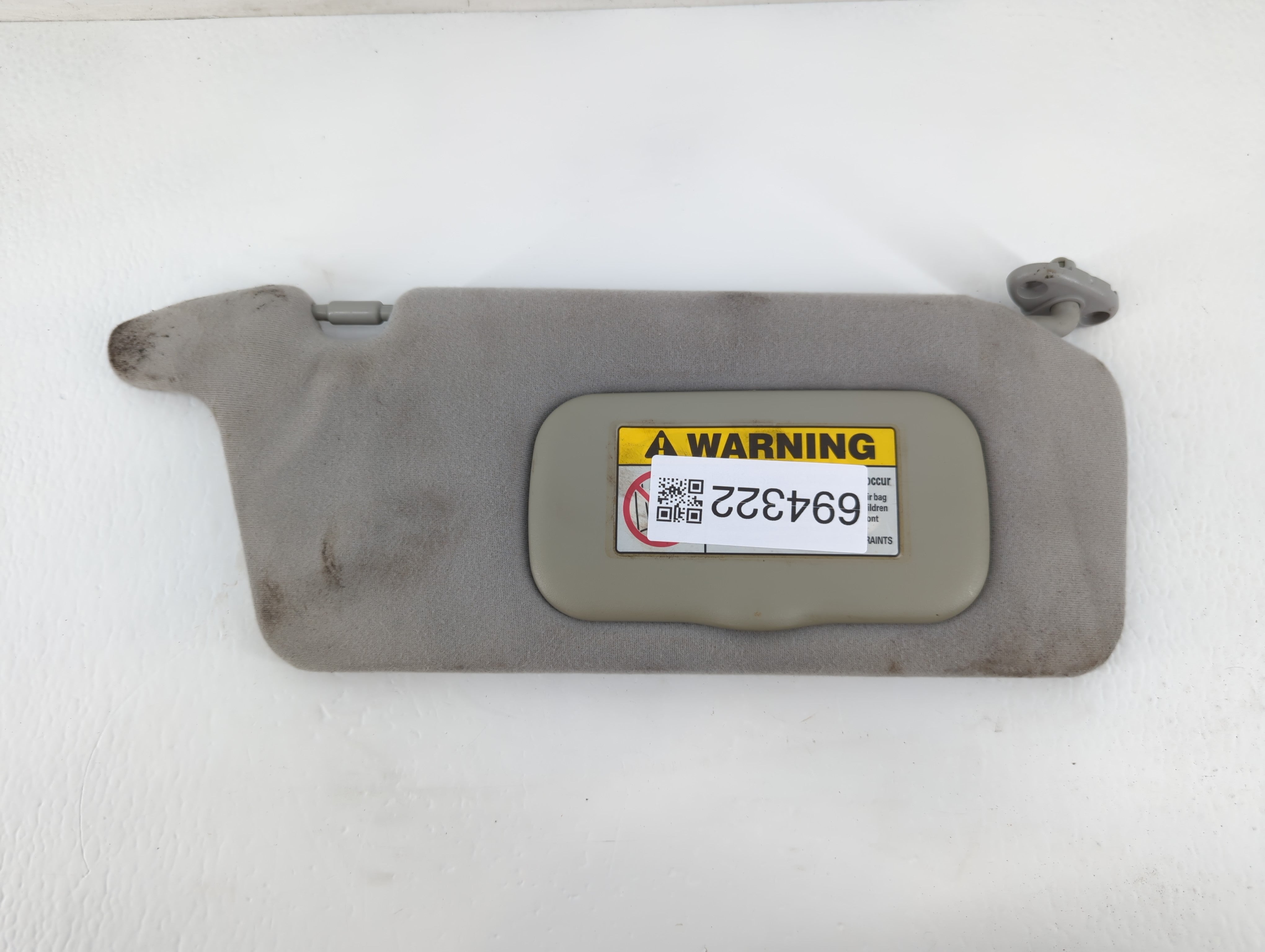 2001-2005 Honda Civic Sun Visor Shade Replacement Passenger Right Mirror Fits Fits 2001 2002 2003 2004 2005 OEM Used Auto Parts - Oemusedautoparts1.com