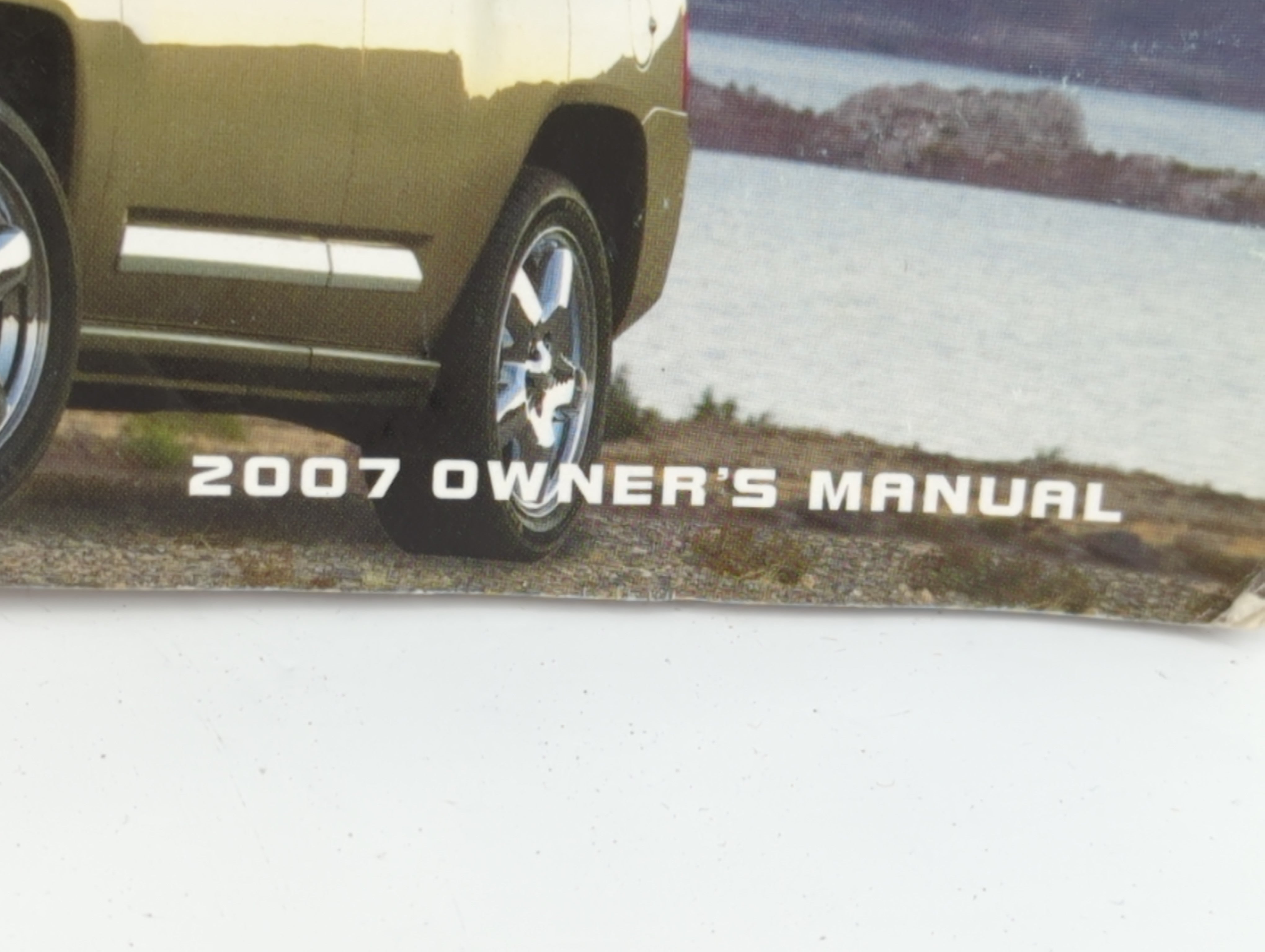 2007 Jeep Compass Owners Manual Book Guide P/N:81-326-0711 OEM Used Auto Parts - Oemusedautoparts1.com