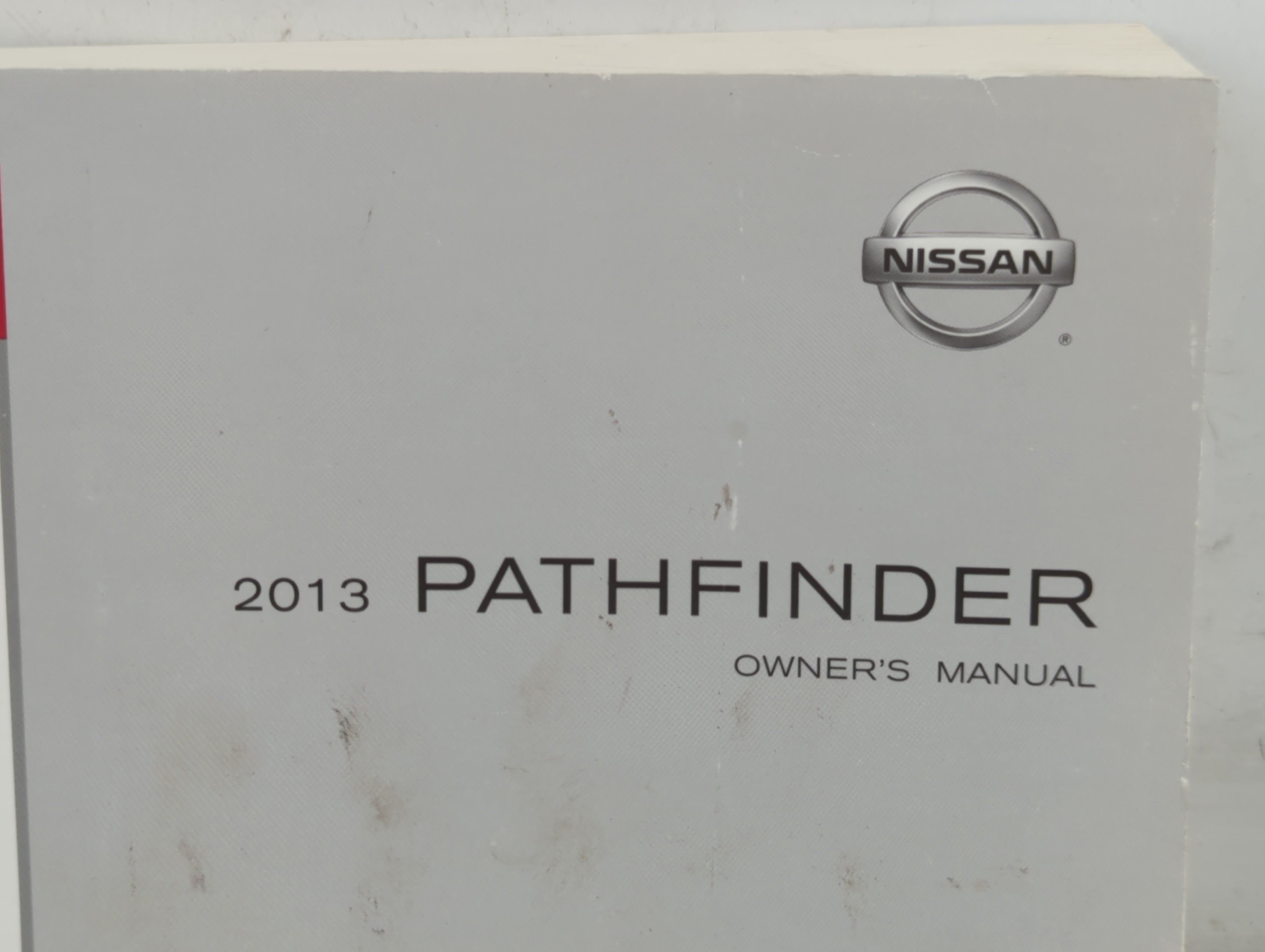 2013 Nissan Pathfinder Owners Manual Book Guide P/N:OM3E 0R52U0 OEM Used Auto Parts - Oemusedautoparts1.com
