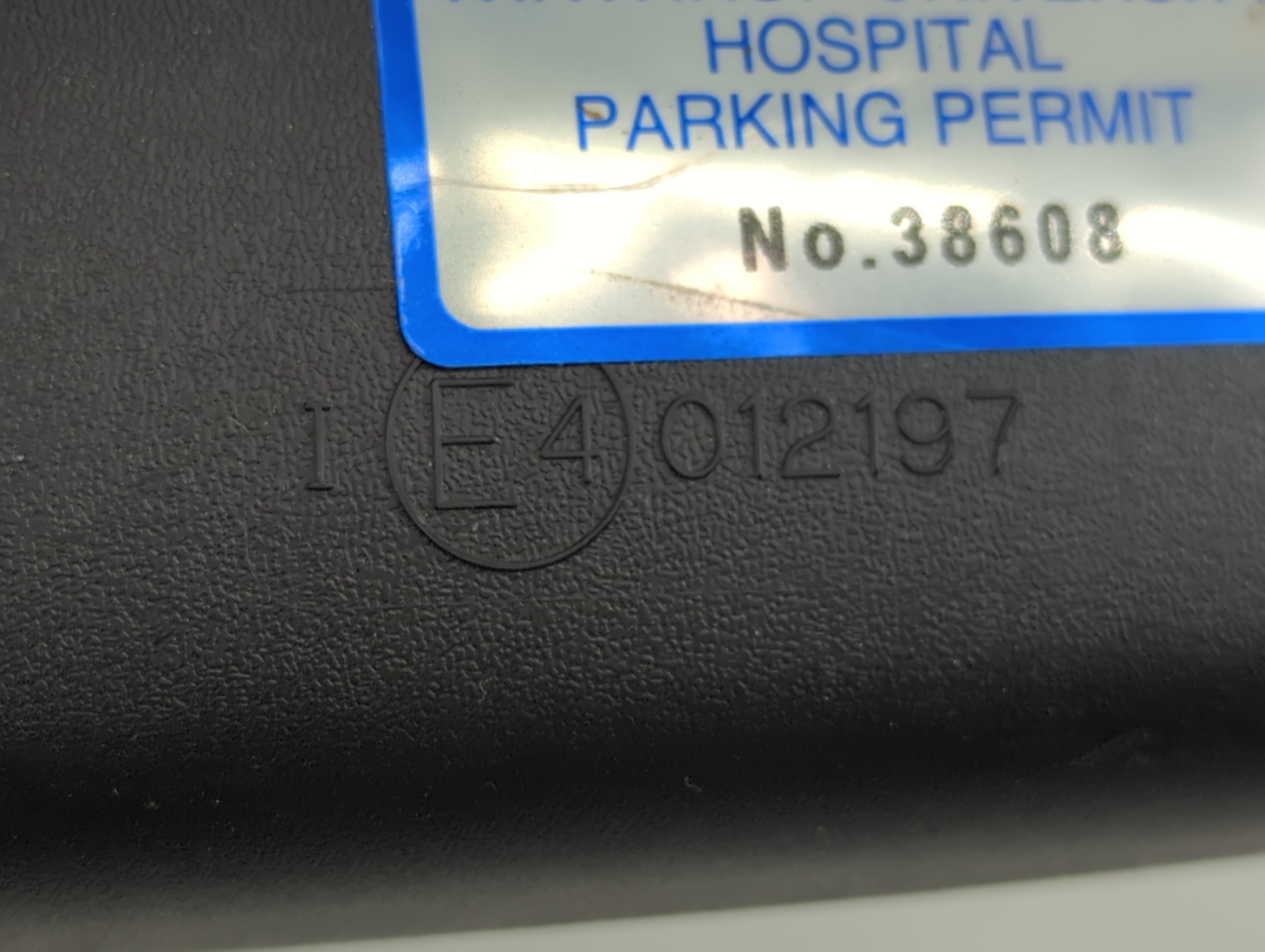 2005-2010 Honda Odyssey Interior Rear View Mirror Replacement OEM P/N:33608 E4012197 Fits OEM Used Auto Parts - Oemusedautoparts1.com
