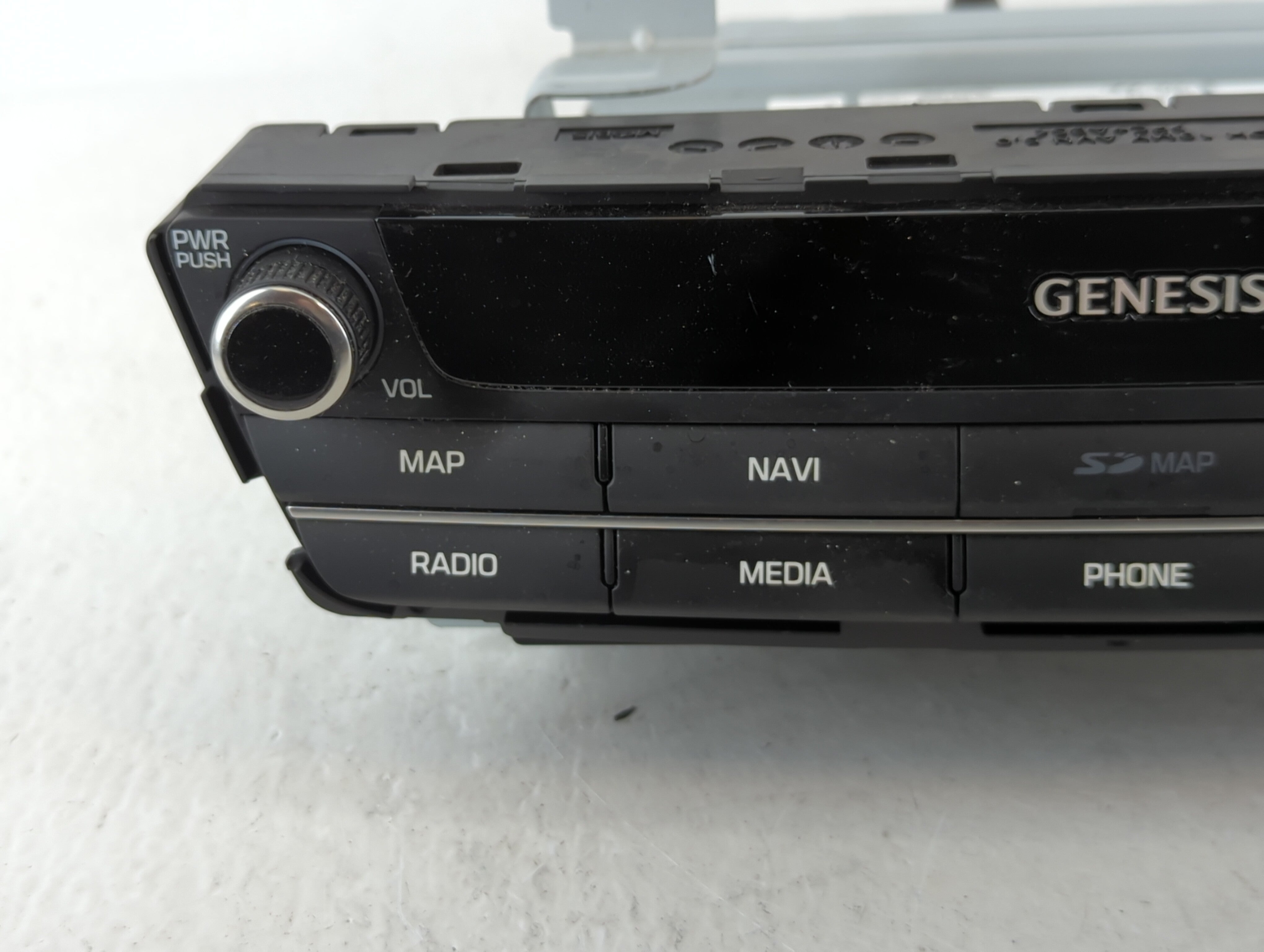 2019-2020 Genesis G80 Radio AM FM Cd Player Receiver Replacement P/N:96560-B1EV14X Fits Fits 2019 2020 OEM Used Auto Parts - Oemusedautoparts1.com