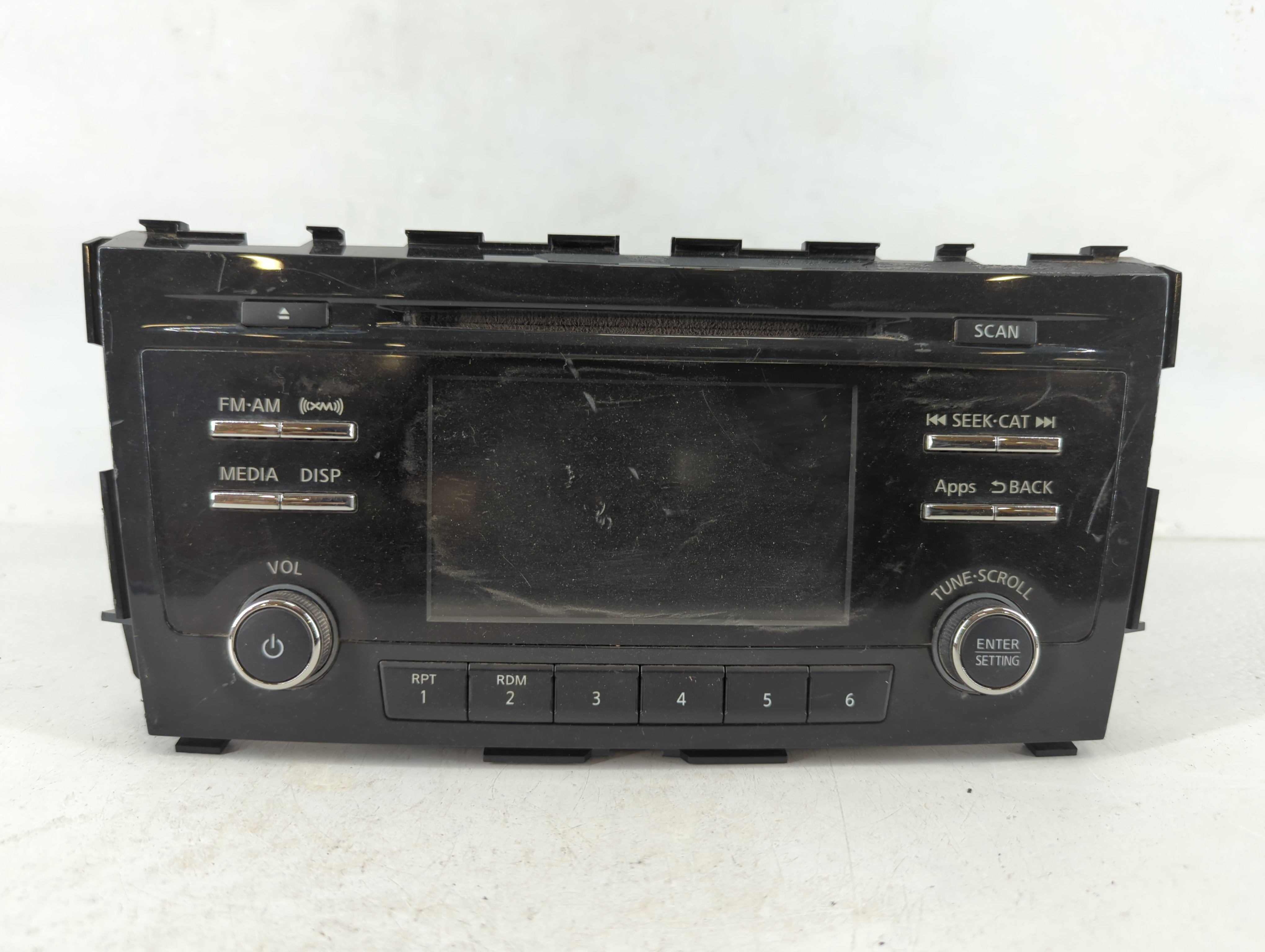 2010-2013 Nissan Altima Radio AM FM Cd Player Receiver Replacement P/N:28185 3TA1B Fits Fits 2010 2011 2012 2013 OEM Used Auto Parts - Oemusedautoparts1.com