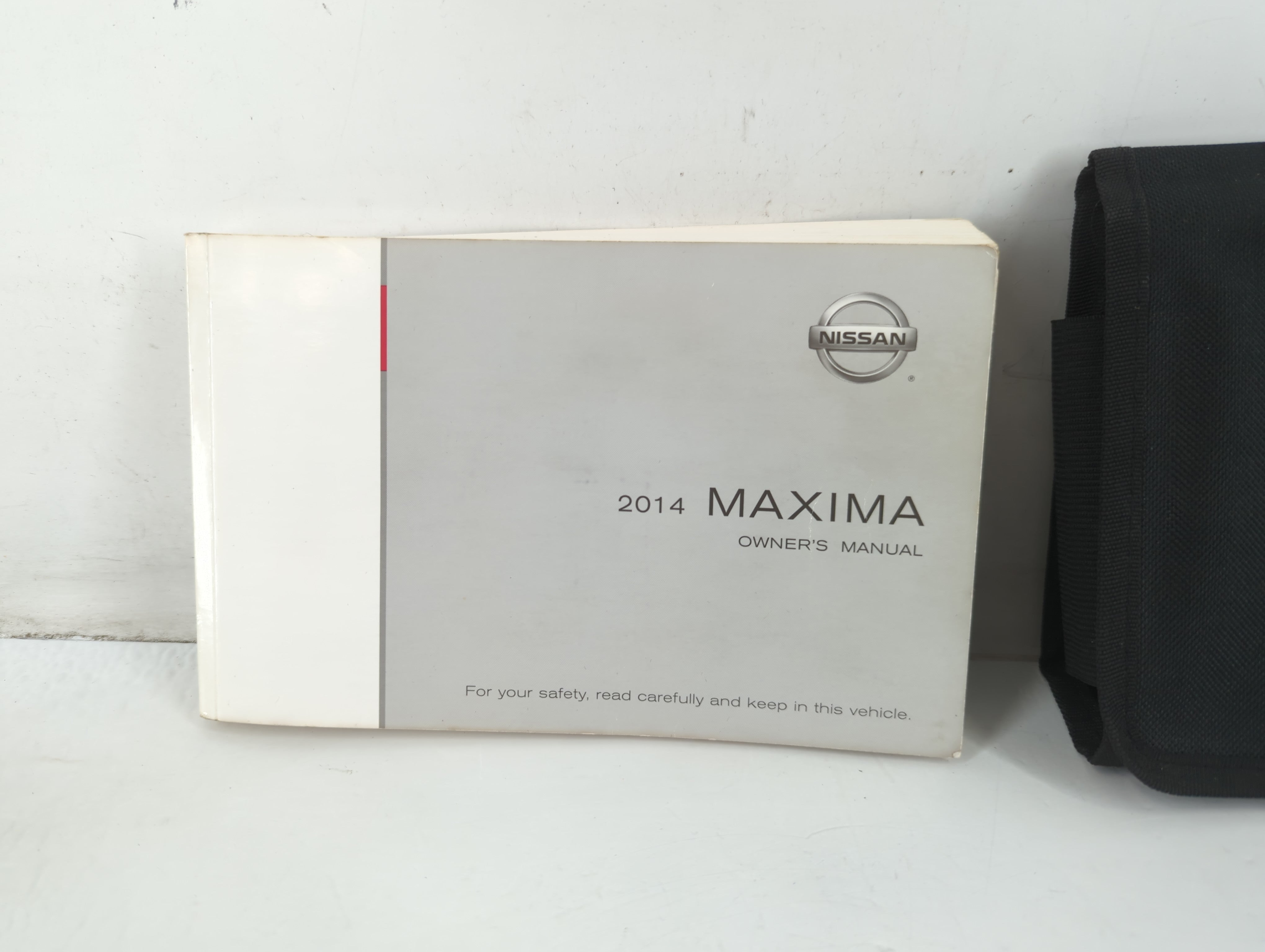 2014 Nissan Maxima Owners Manual Book Guide P/N:OM14E 0A35U0 OEM Used Auto Parts - Oemusedautoparts1.com