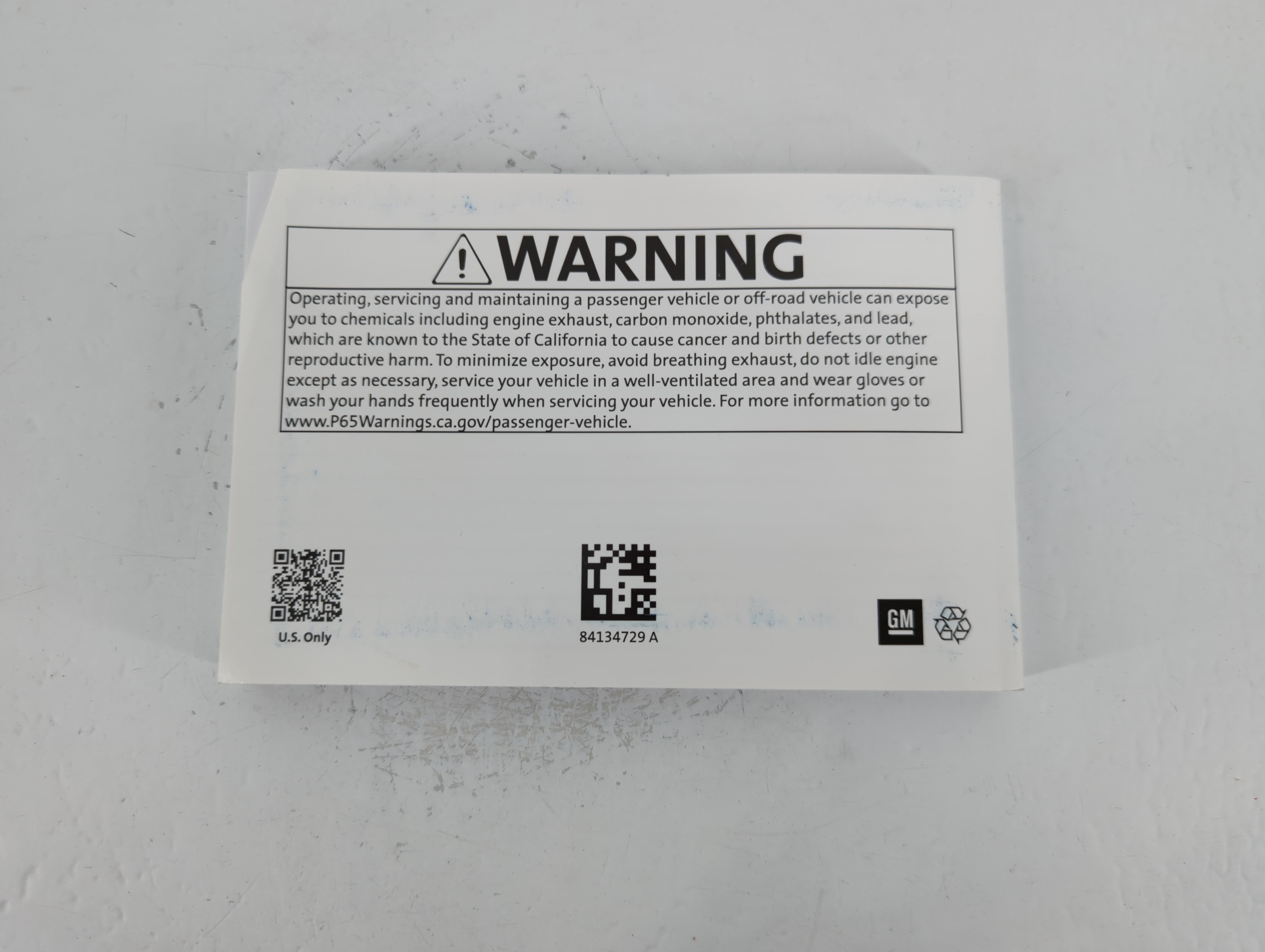 2019 Chevrolet Equinox Owners Manual Book Guide P/N:84134729 A OEM Used Auto Parts - Oemusedautoparts1.com