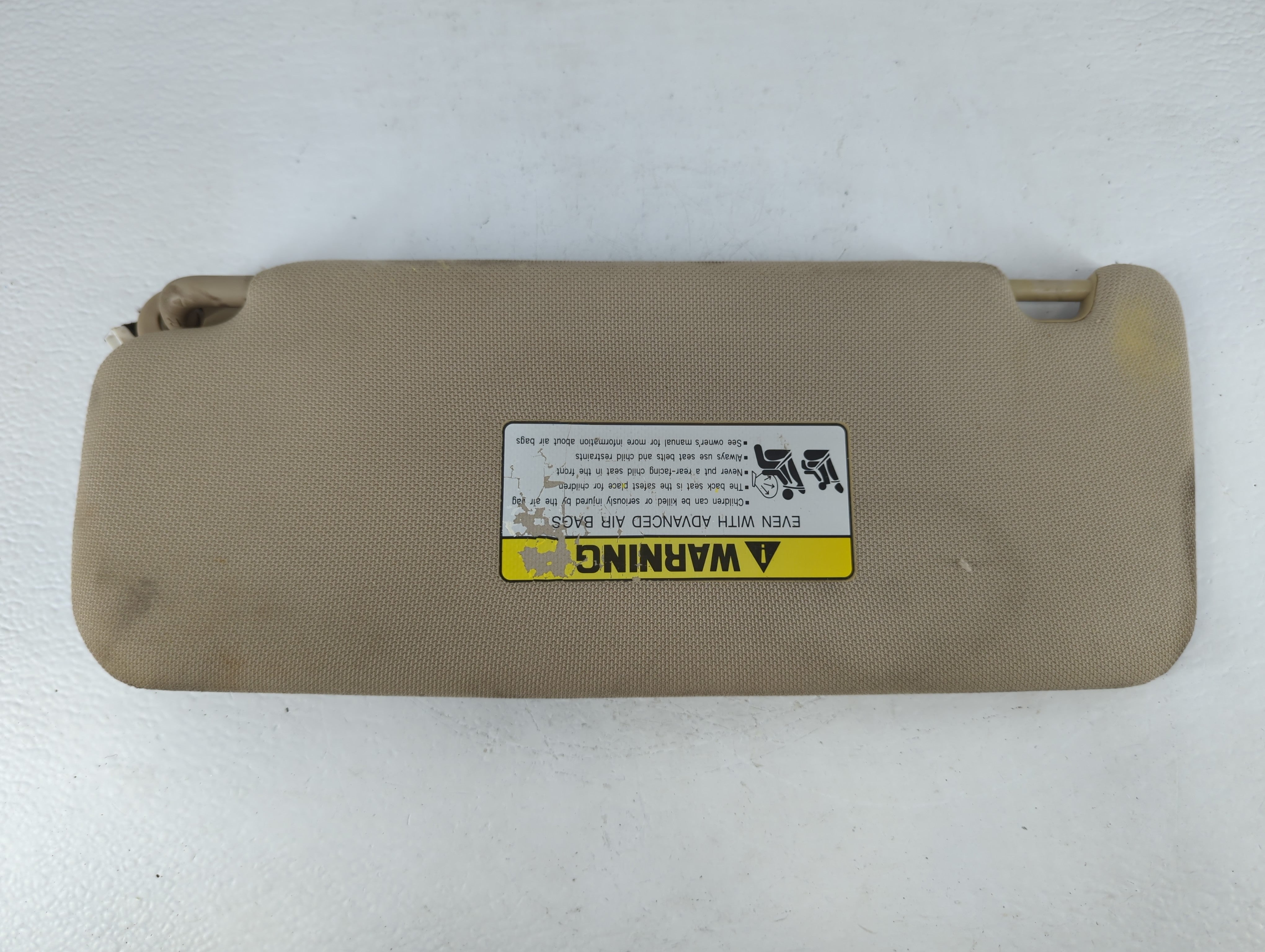 2011-2015 Hyundai Sonata Sun Visor Shade Replacement Passenger Right Mirror Fits Fits 2011 2012 2013 2014 2015 OEM Used Auto Parts - Oemusedautoparts1.com
