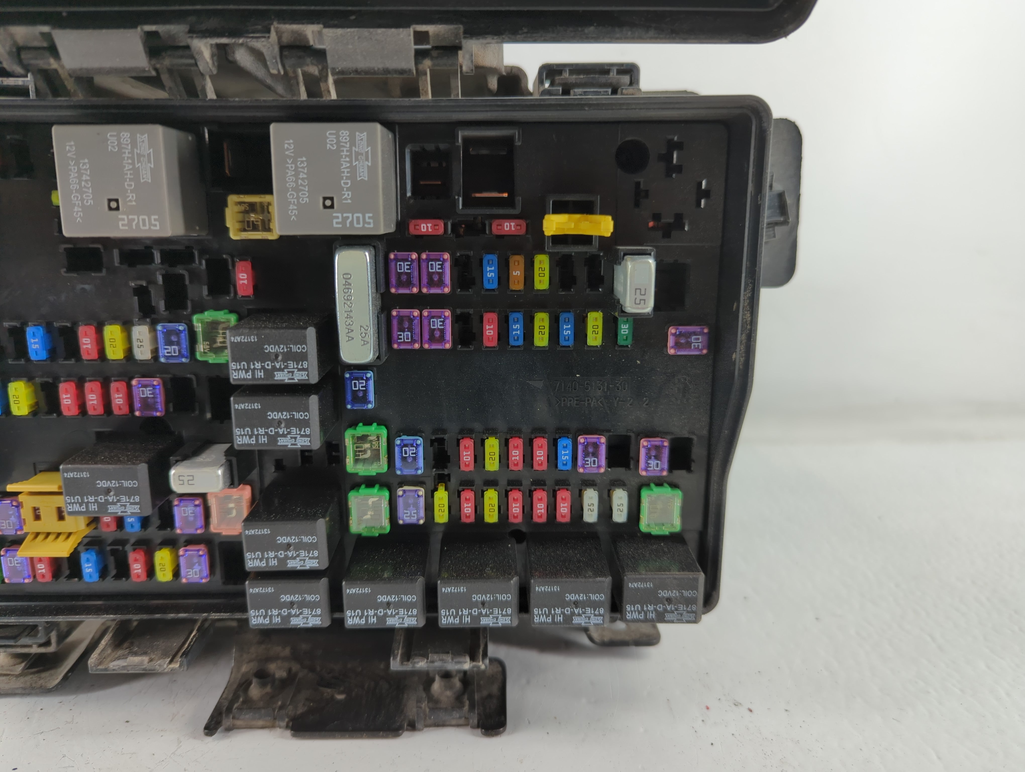2014 Dodge Durango Fusebox Fuse Box Panel Relay Module P/N:P68137440AB B Fits OEM Used Auto Parts - Oemusedautoparts1.com