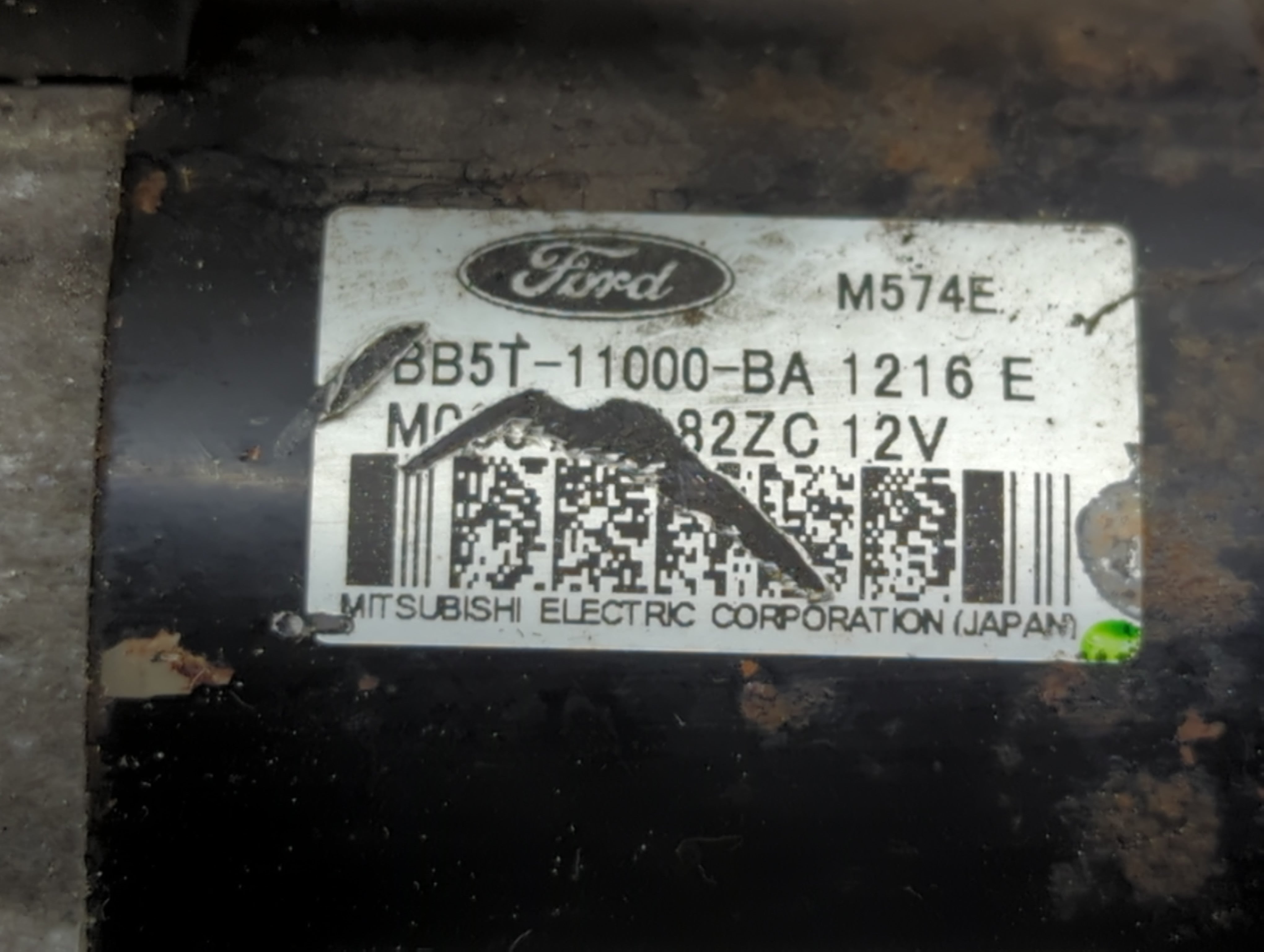 2012-2018 Ford Focus Car Starter Motor Solenoid OEM P/N:M000T89182ZC BB5T-11000-BA Fits OEM Used Auto Parts - Oemusedautoparts1.com