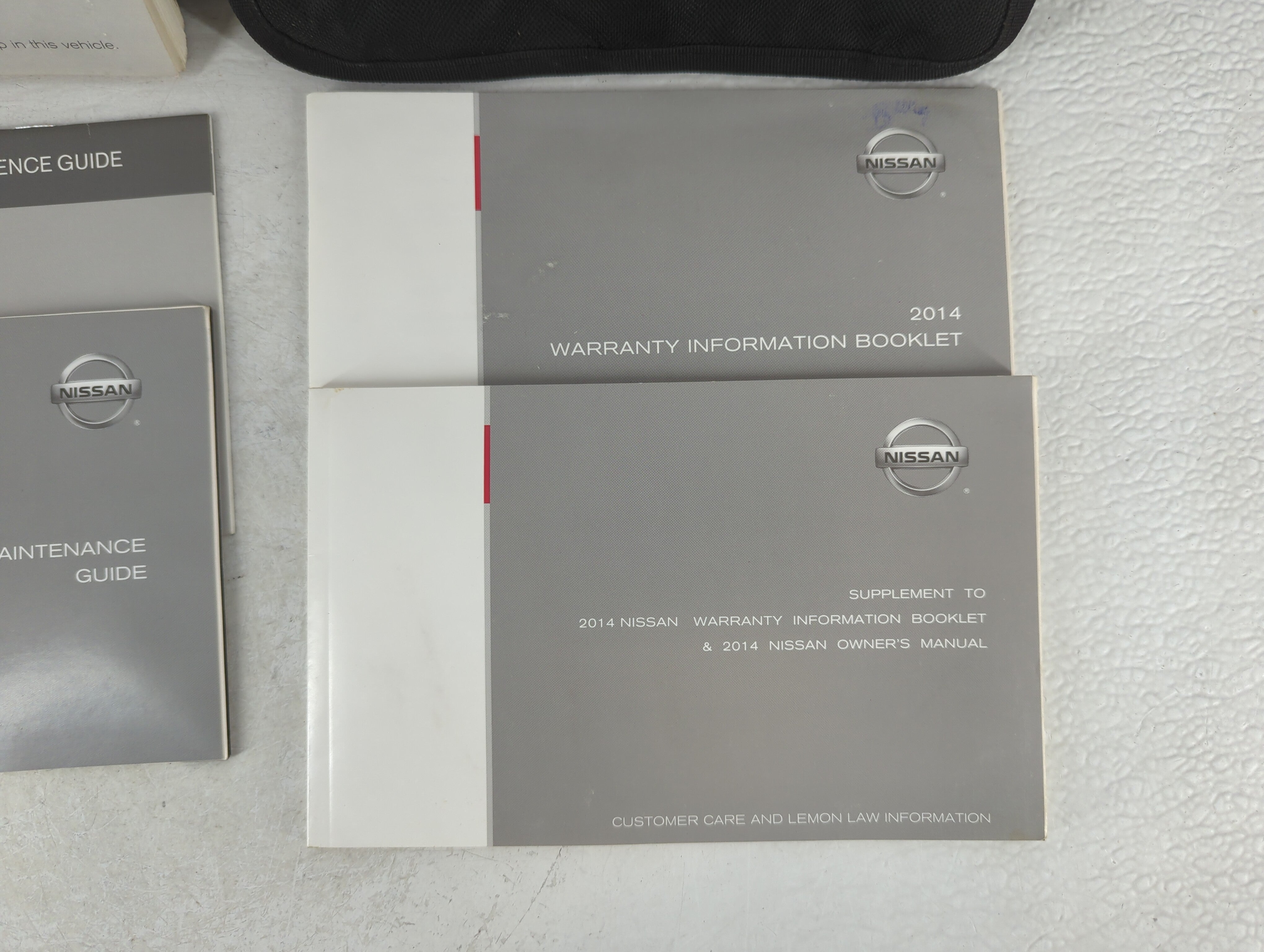 2014 Nissan Versa Note Owners Manual Book Guide OEM Used Auto Parts - Oemusedautoparts1.com