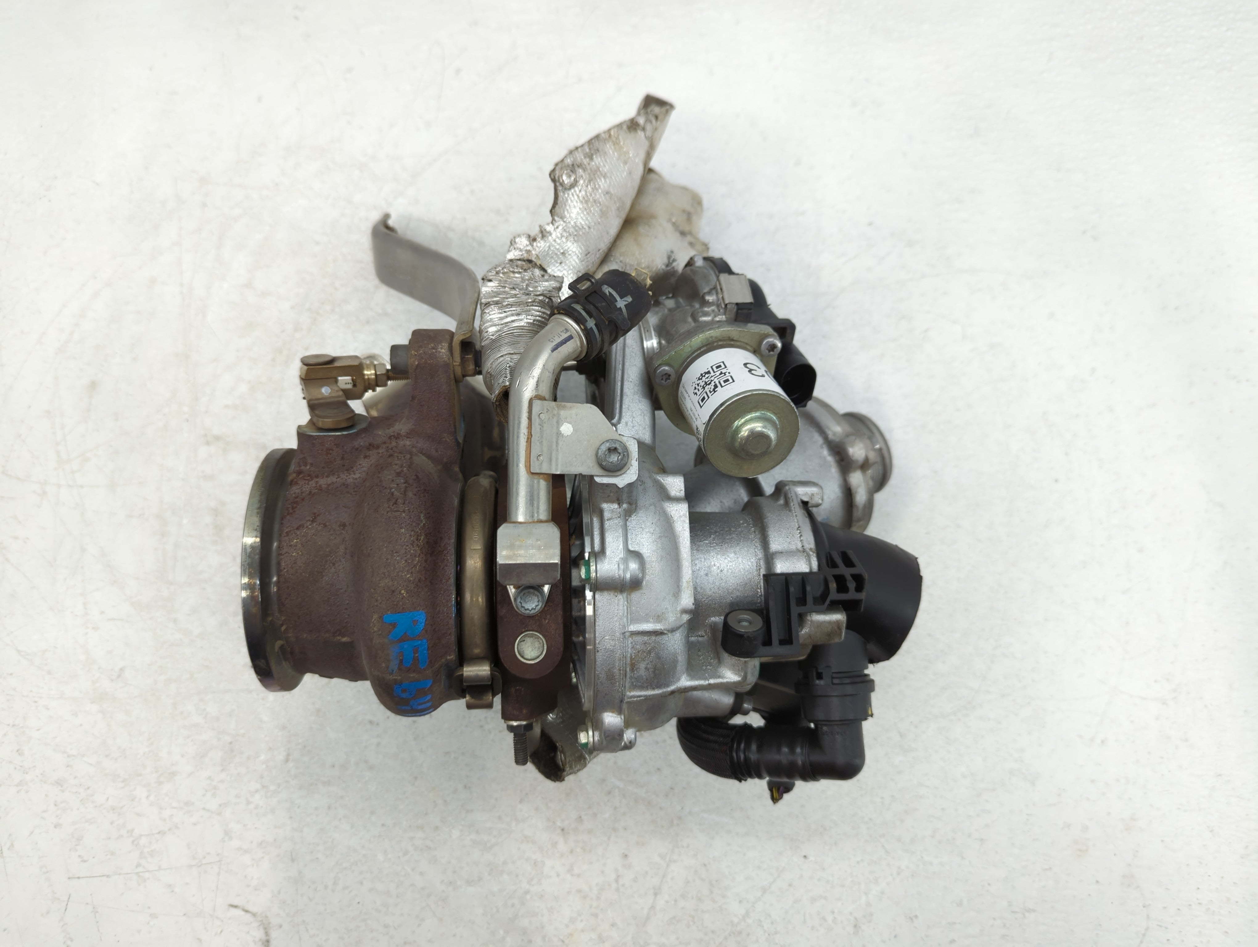 2017-2018 Audi A3 Turbocharger Exhaust Manifold With Turbo Charger - Oemusedautoparts1.com