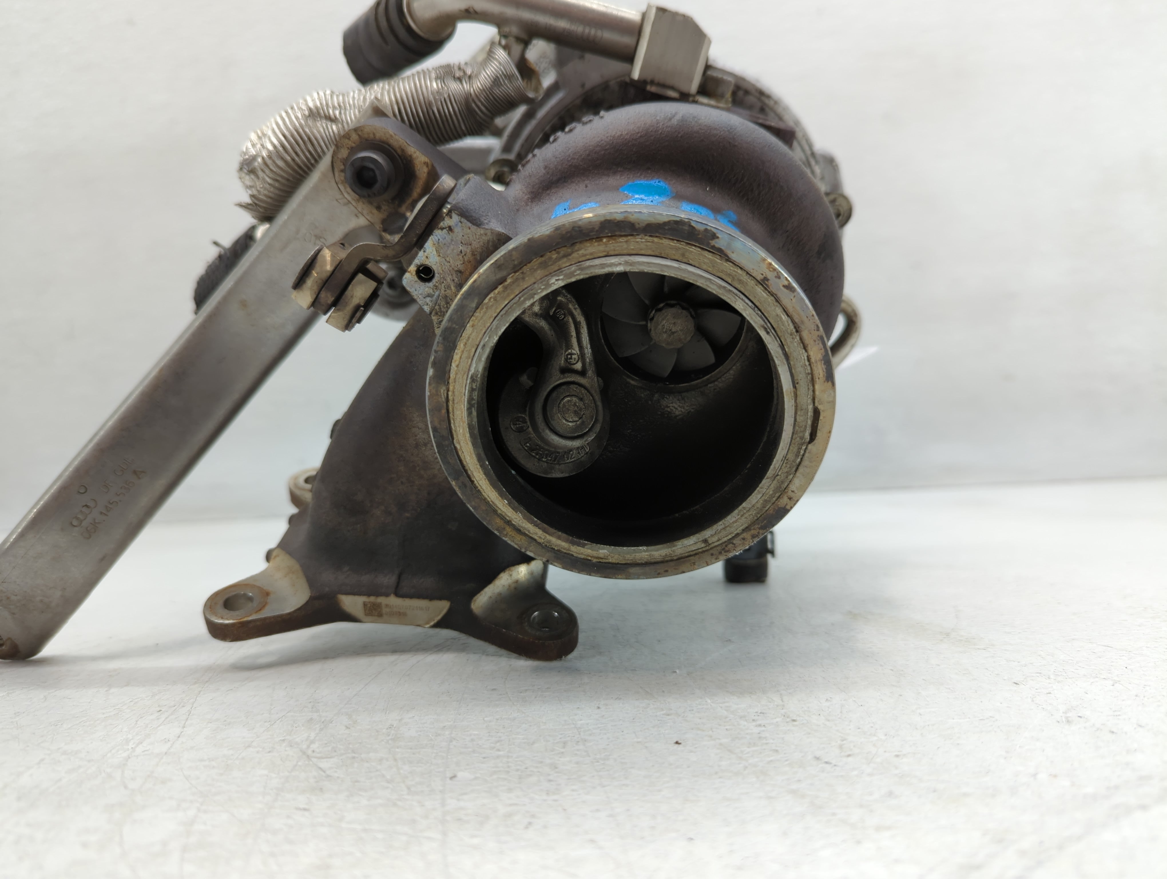 2017-2018 Audi A3 Turbocharger Exhaust Manifold With Turbo Charger - Oemusedautoparts1.com