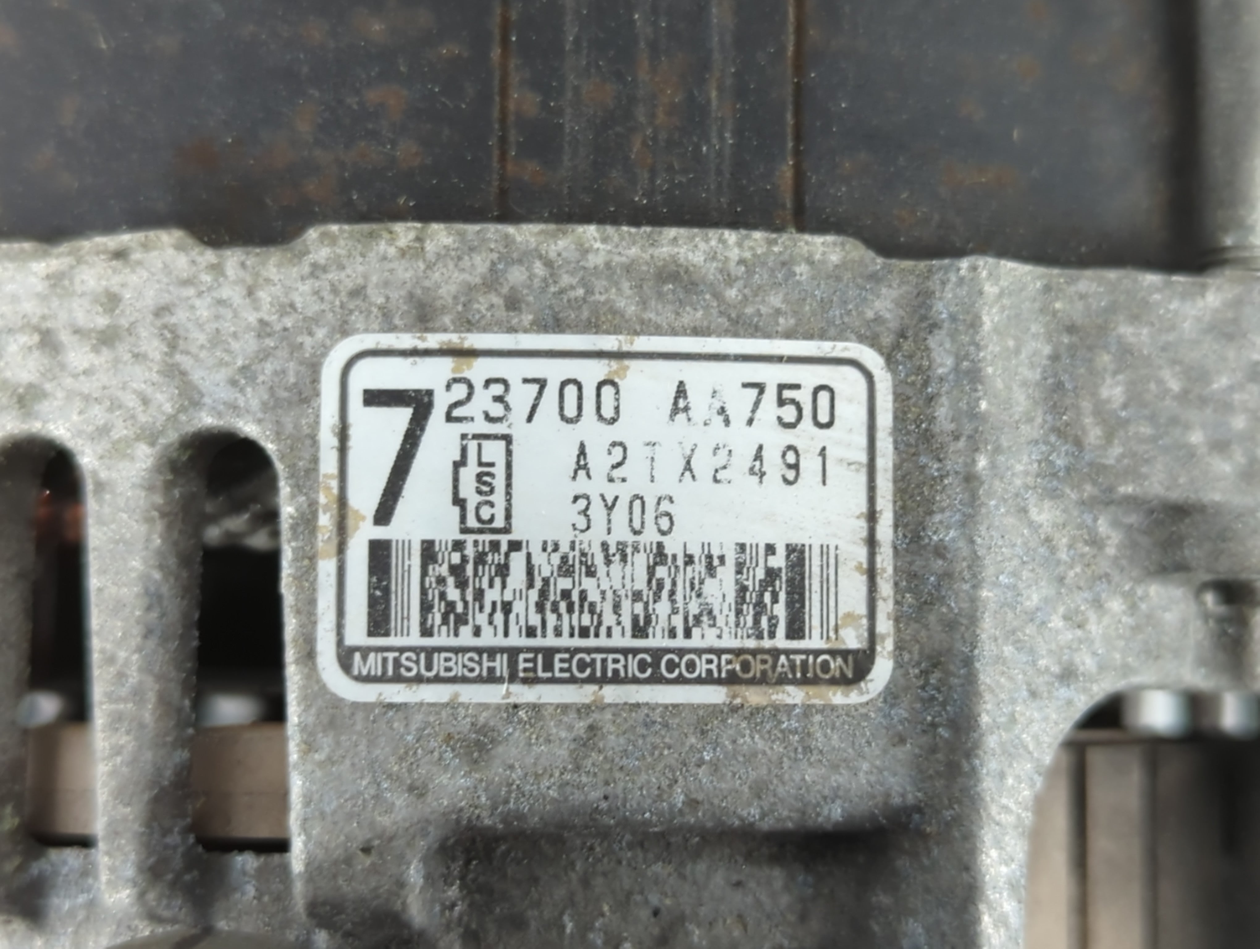 2014 Subaru Brz Alternator Replacement Generator Charging Assembly Engine OEM P/N:23700 AA750 Fits OEM Used Auto Parts - Oemusedautoparts1.com