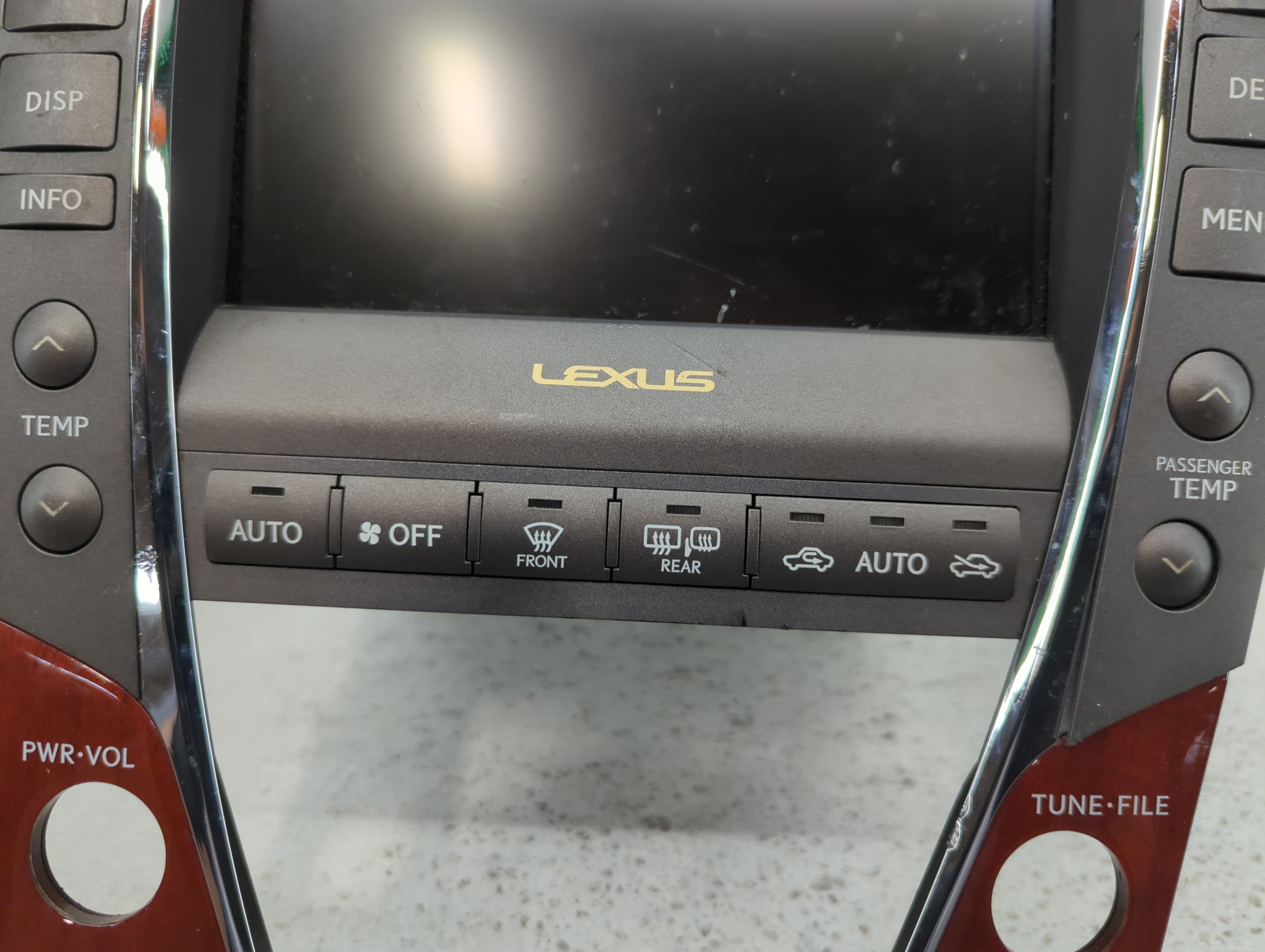 2008 Lexus Es350 Radio AM FM Cd Player Receiver Replacement P/N:86430-33013 Fits OEM Used Auto Parts - Oemusedautoparts1.com