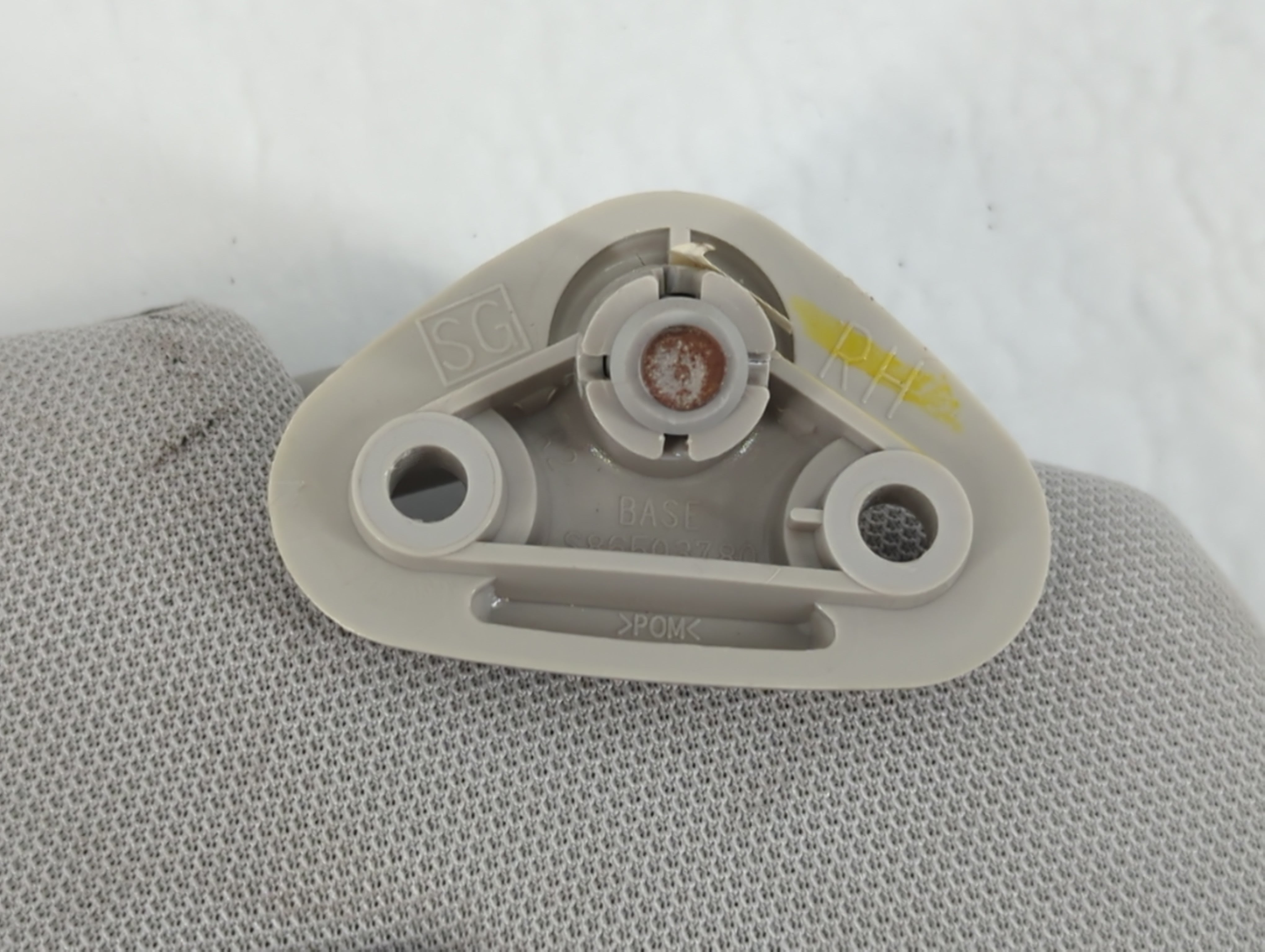 2014 Subaru Forester Sun Visor Shade Replacement Passenger Right Mirror Fits OEM Used Auto Parts - Oemusedautoparts1.com