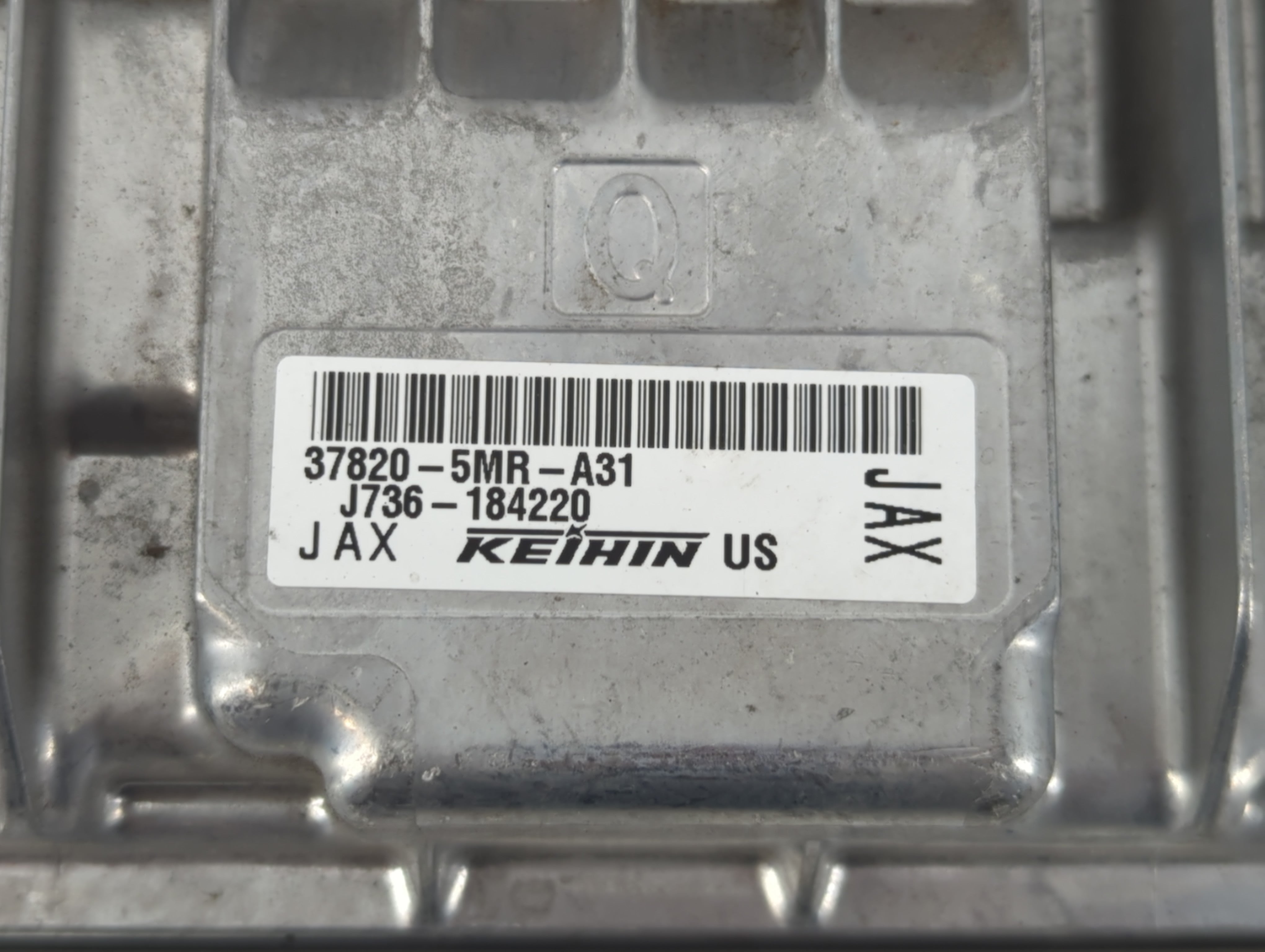 2019 Honda Odyssey PCM Engine Control Computer ECU ECM PCU OEM P/N:37820-5MR-A31 Fits OEM Used Auto Parts - Oemusedautoparts1.com