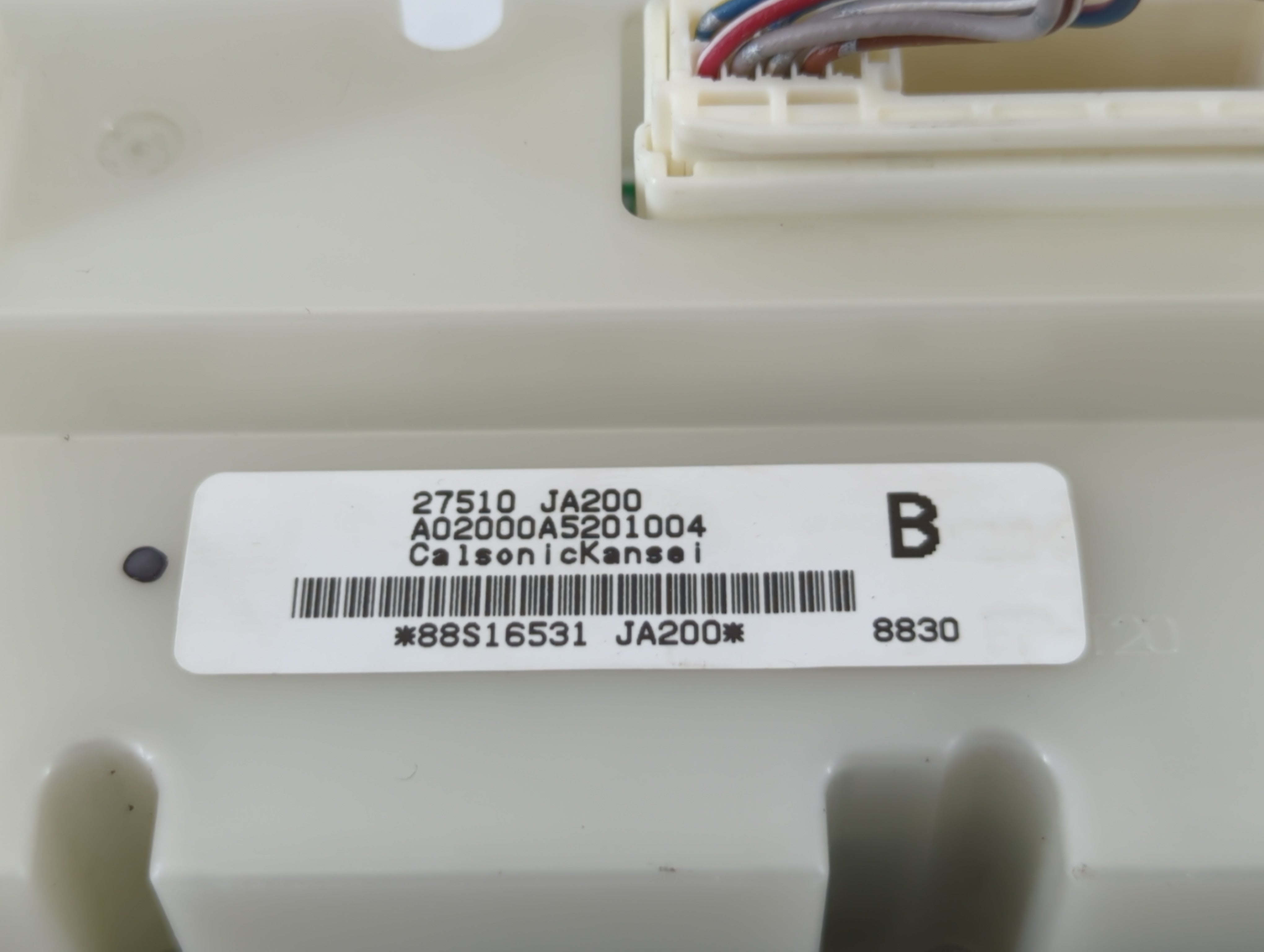 2007-2009 Nissan Altima Climate Control Module Temperature AC/Heater Replacement P/N:27510 JA200 Fits Fits 2007 2008 2009 OEM Used Auto Parts - Oemusedautoparts1.com