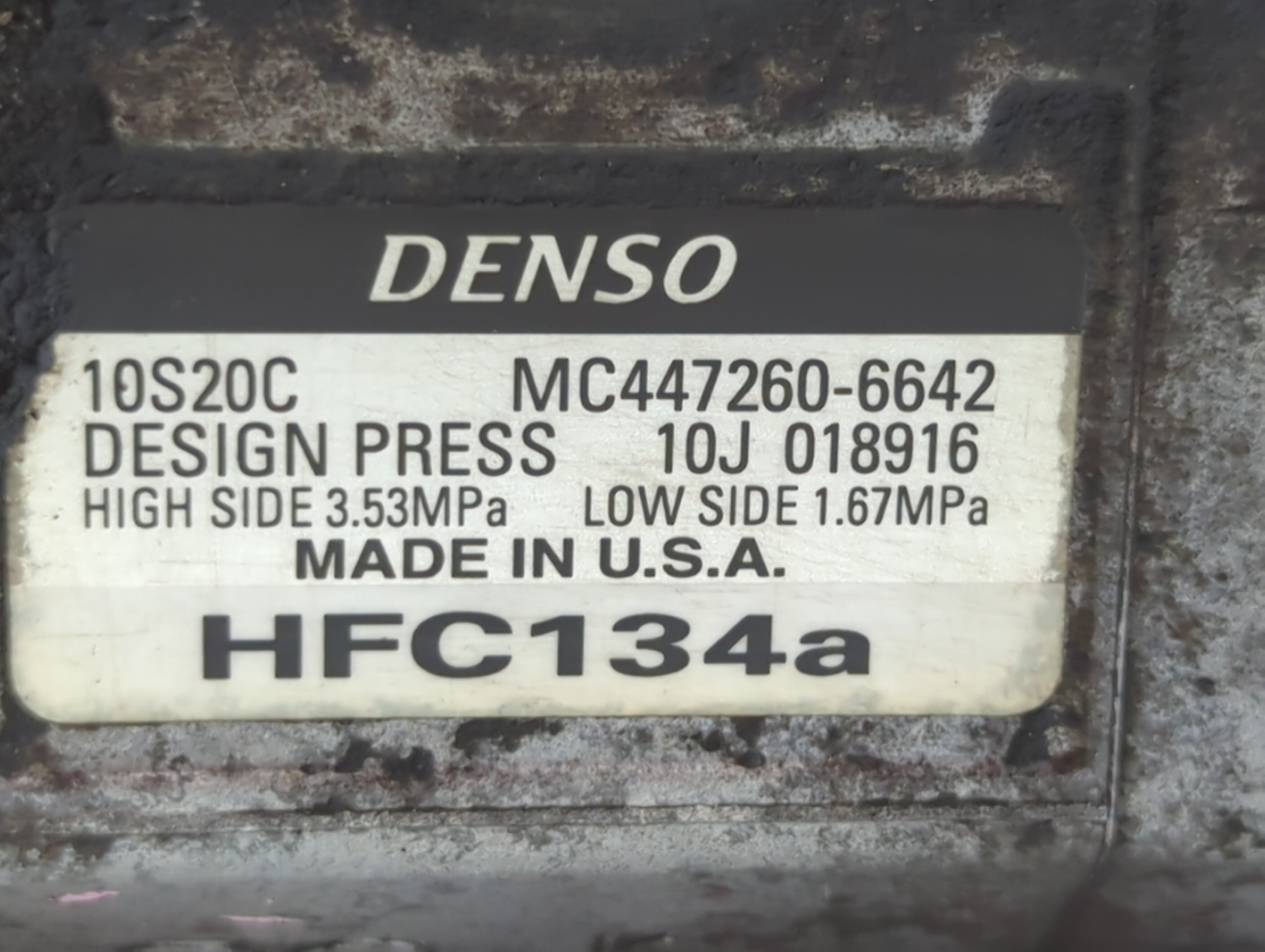 Saturn Outlook Air Conditioning A/c Ac Compressor Oem - Oemusedautoparts1.com