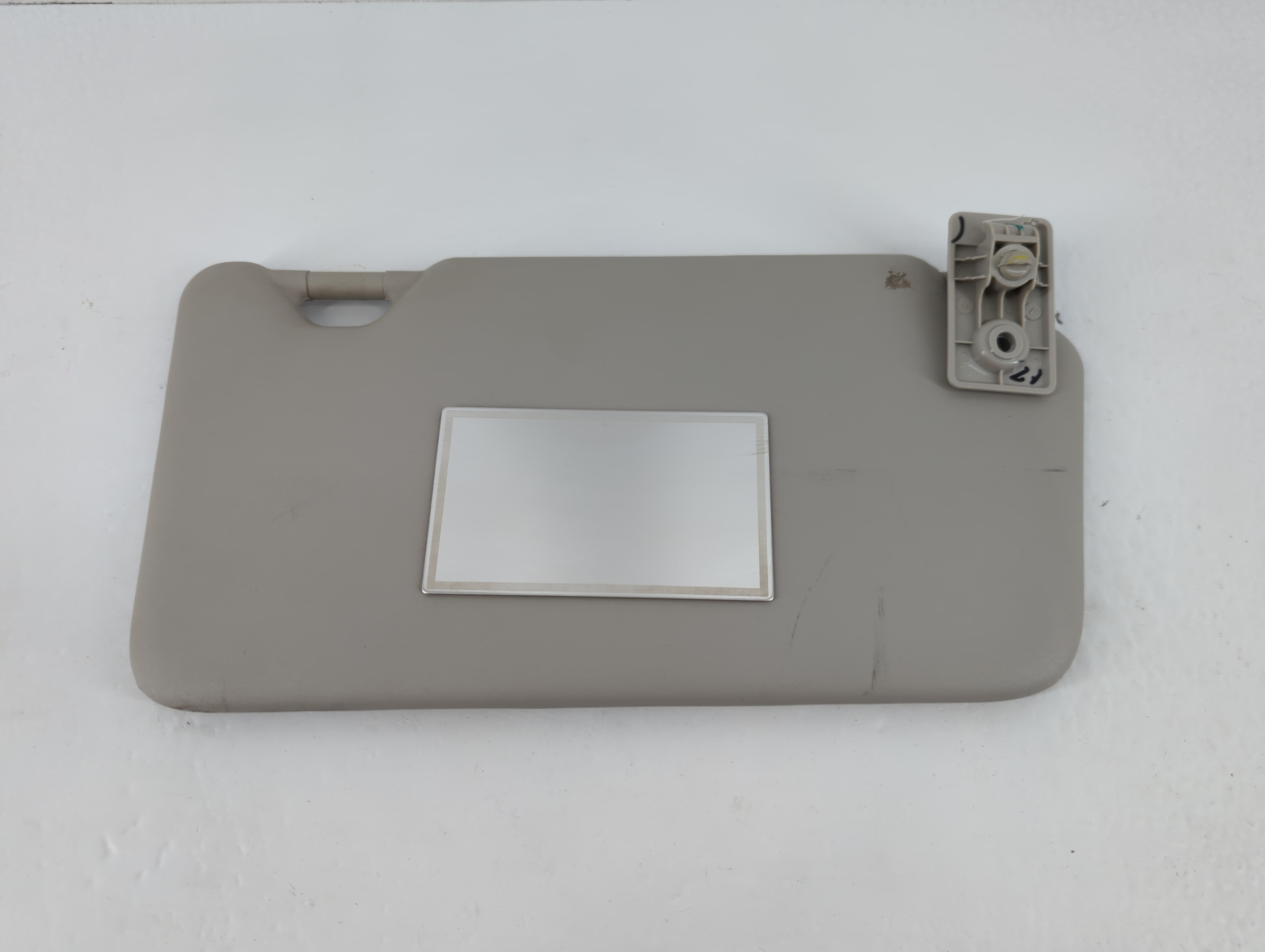 2012-2015 Nissan Versa Sun Visor Shade Replacement Passenger Right Mirror Fits Fits 2012 2013 2014 2015 OEM Used Auto Parts - Oemusedautoparts1.com
