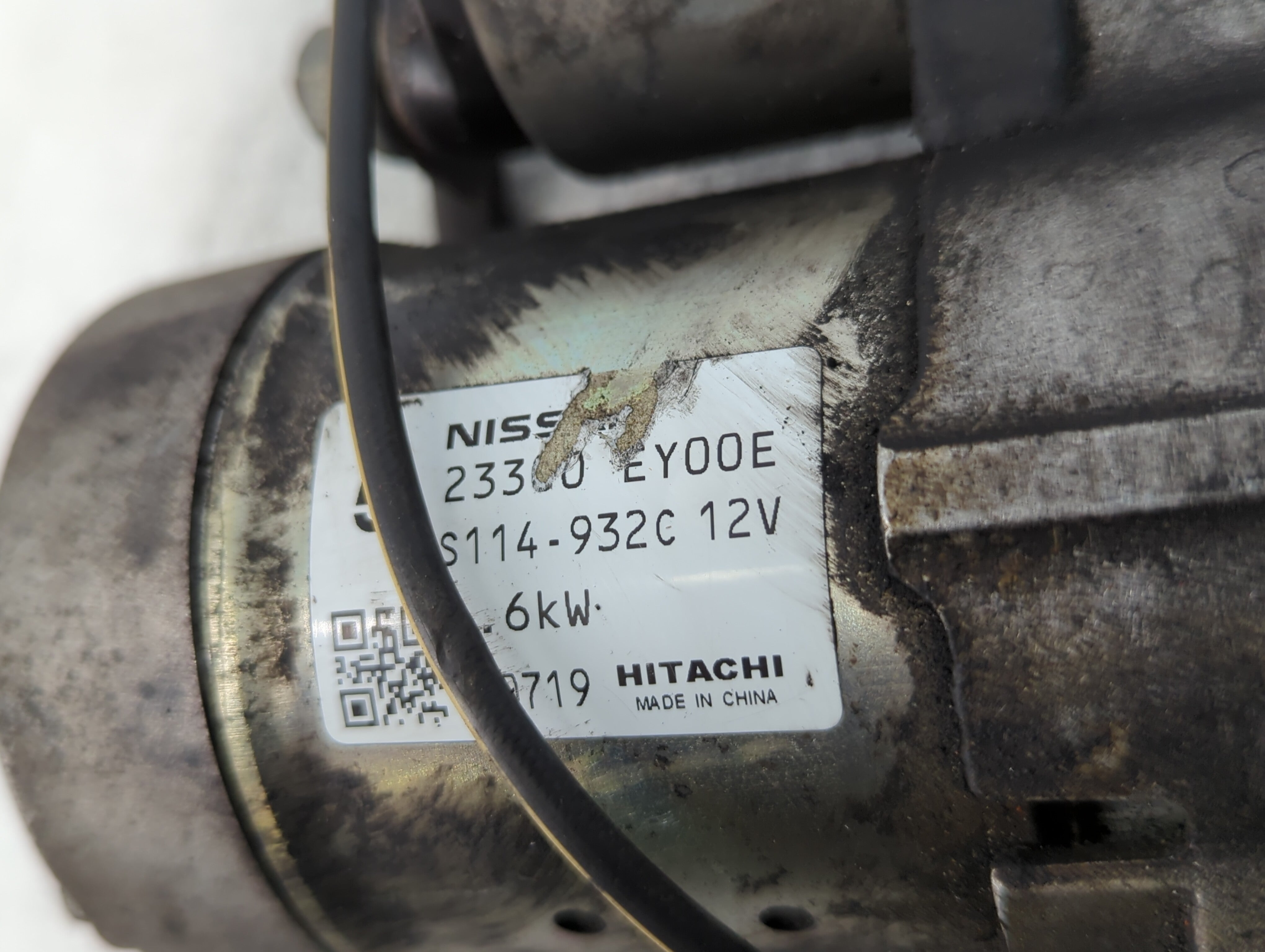 2016-2019 Infiniti Q50 Car Starter Motor Solenoid OEM P/N:S114-932C 23300 EY00E Fits Fits 2016 2017 2018 2019 OEM Used Auto Parts - Oemusedautoparts1.com