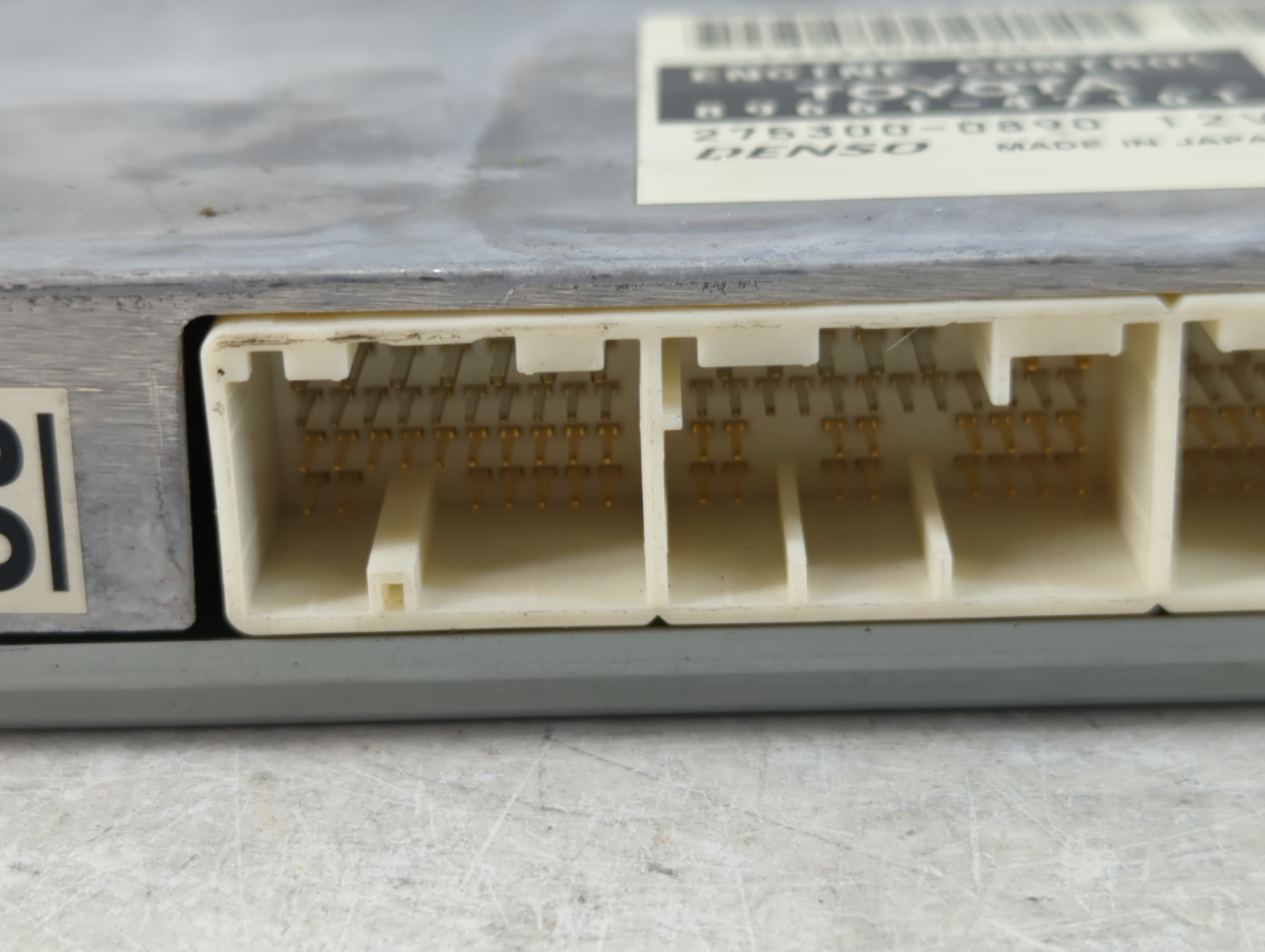 2006-2008 Toyota Prius PCM Engine Control Computer ECU ECM PCU OEM P/N:89661-47250 89981-47211 Fits Fits 2006 2007 2008 OEM Used Auto Parts - Oemusedautoparts1.com