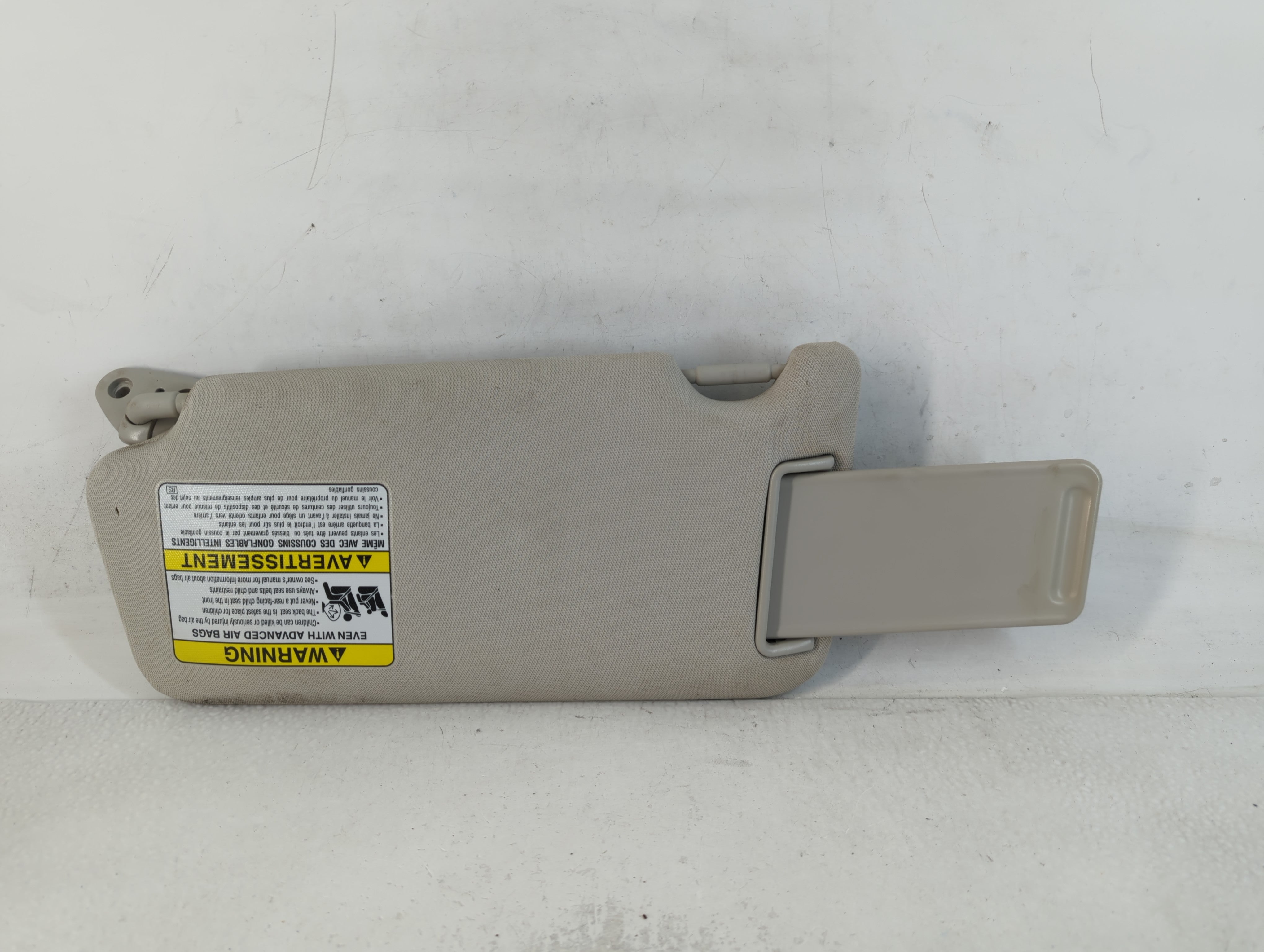 2010-2014 Subaru Legacy Sun Visor Shade Replacement Passenger Right Mirror Fits Fits 2010 2011 2012 2013 2014 OEM Used Auto Parts - Oemusedautoparts1.com