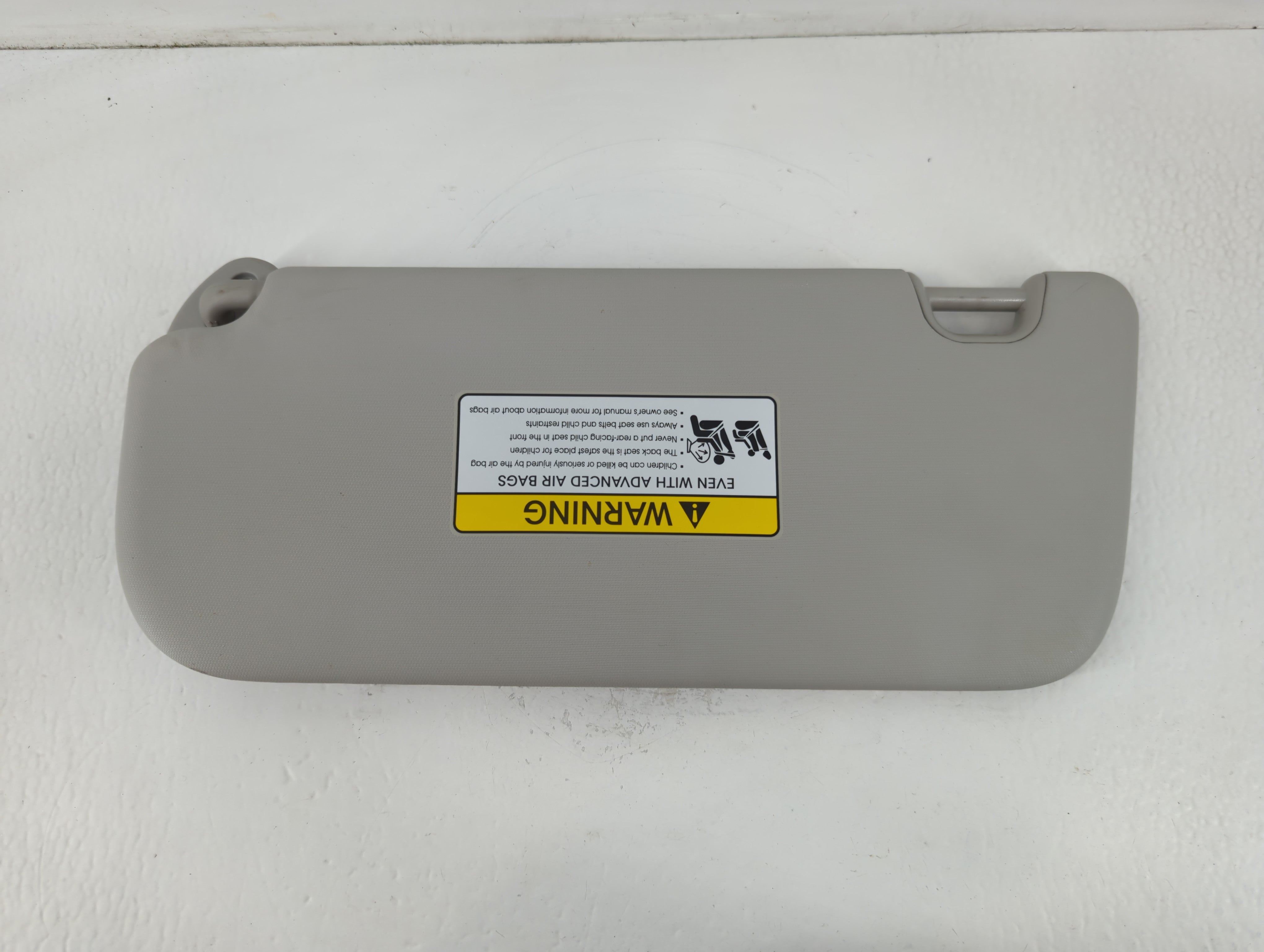 2014-2019 Kia Soul Sun Visor Shade Replacement Passenger Right Mirror Fits Fits 2014 2015 2016 2017 2018 2019 OEM Used Auto Parts - Oemusedautoparts1.com