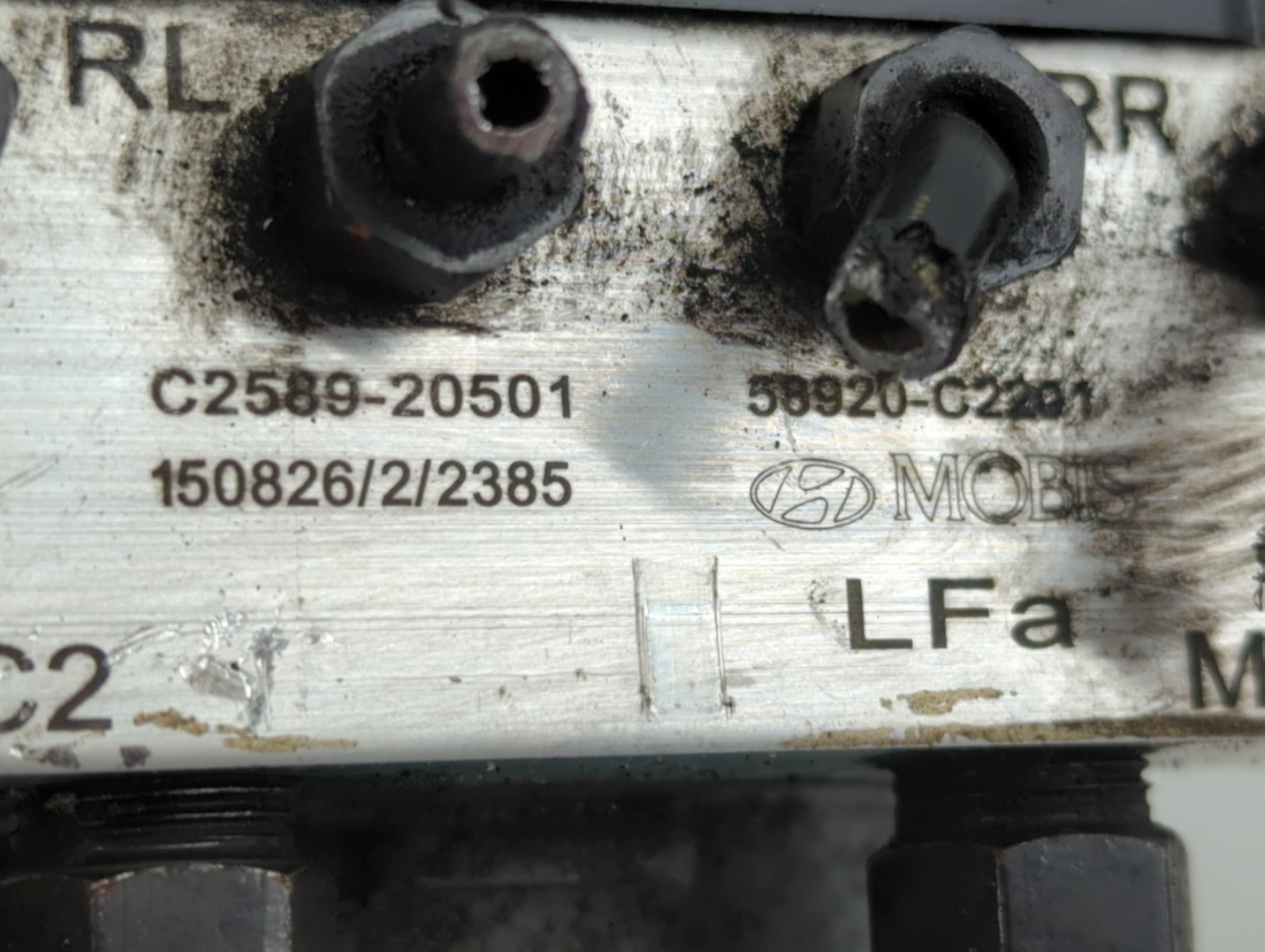 2016-2017 Hyundai Sonata ABS Pump Control Module Replacement P/N:C2580-20501 Fits Fits 2016 2017 OEM Used Auto Parts - Oemusedautoparts1.com