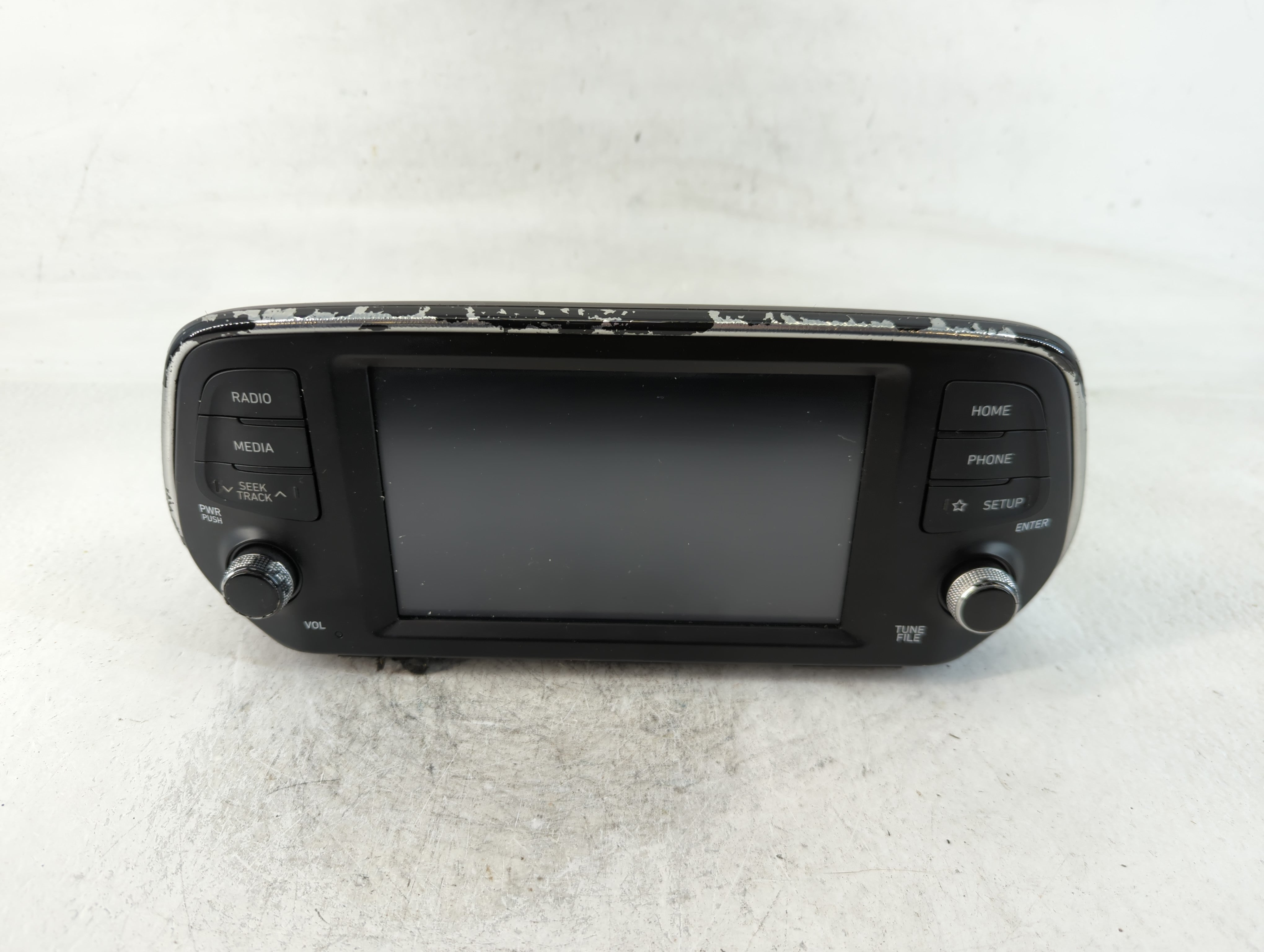 2019-2020 Hyundai Santa Fe Radio AM FM Cd Player Receiver Replacement P/N:96160 Fits Fits 2019 2020 OEM Used Auto Parts - Oemusedautoparts1.com