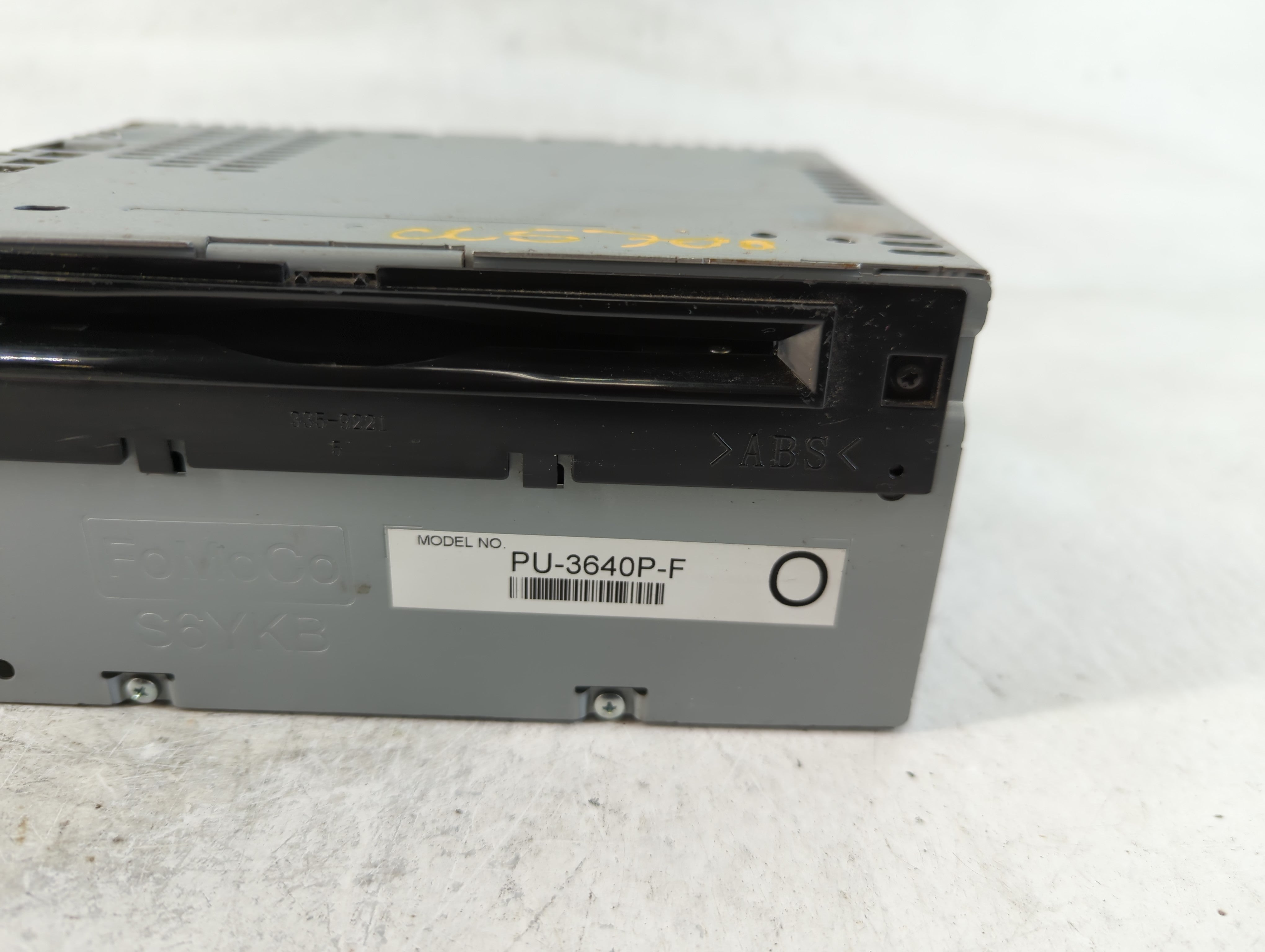 2018 Ford F-150 Radio AM FM Cd Player Receiver Replacement P/N:JL3T-19C1017-BA Fits OEM Used Auto Parts - Oemusedautoparts1.com