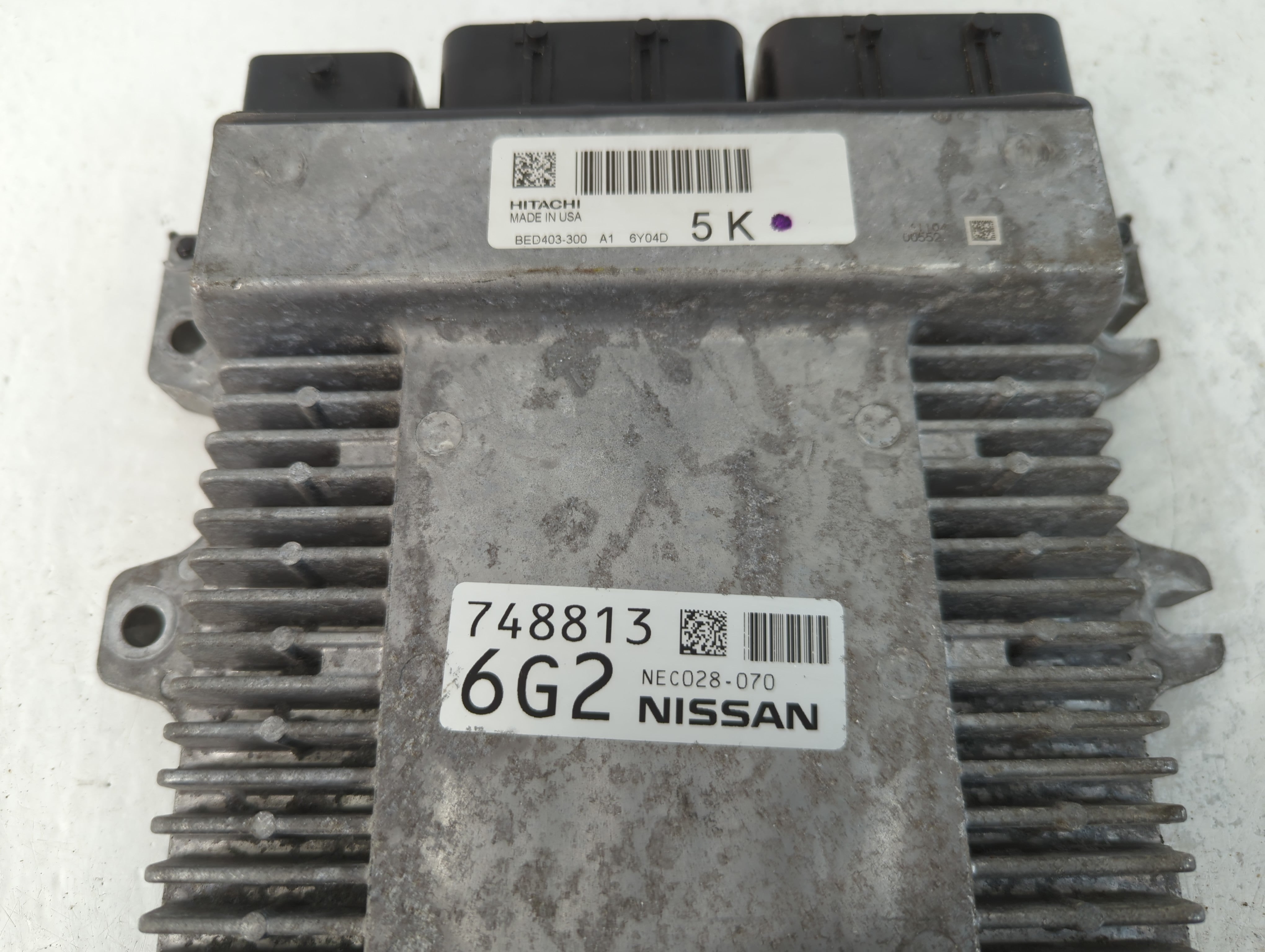 2017 Infiniti Qx60 PCM Engine Control Computer ECU ECM PCU OEM P/N:NC028-070 Fits OEM Used Auto Parts - Oemusedautoparts1.com
