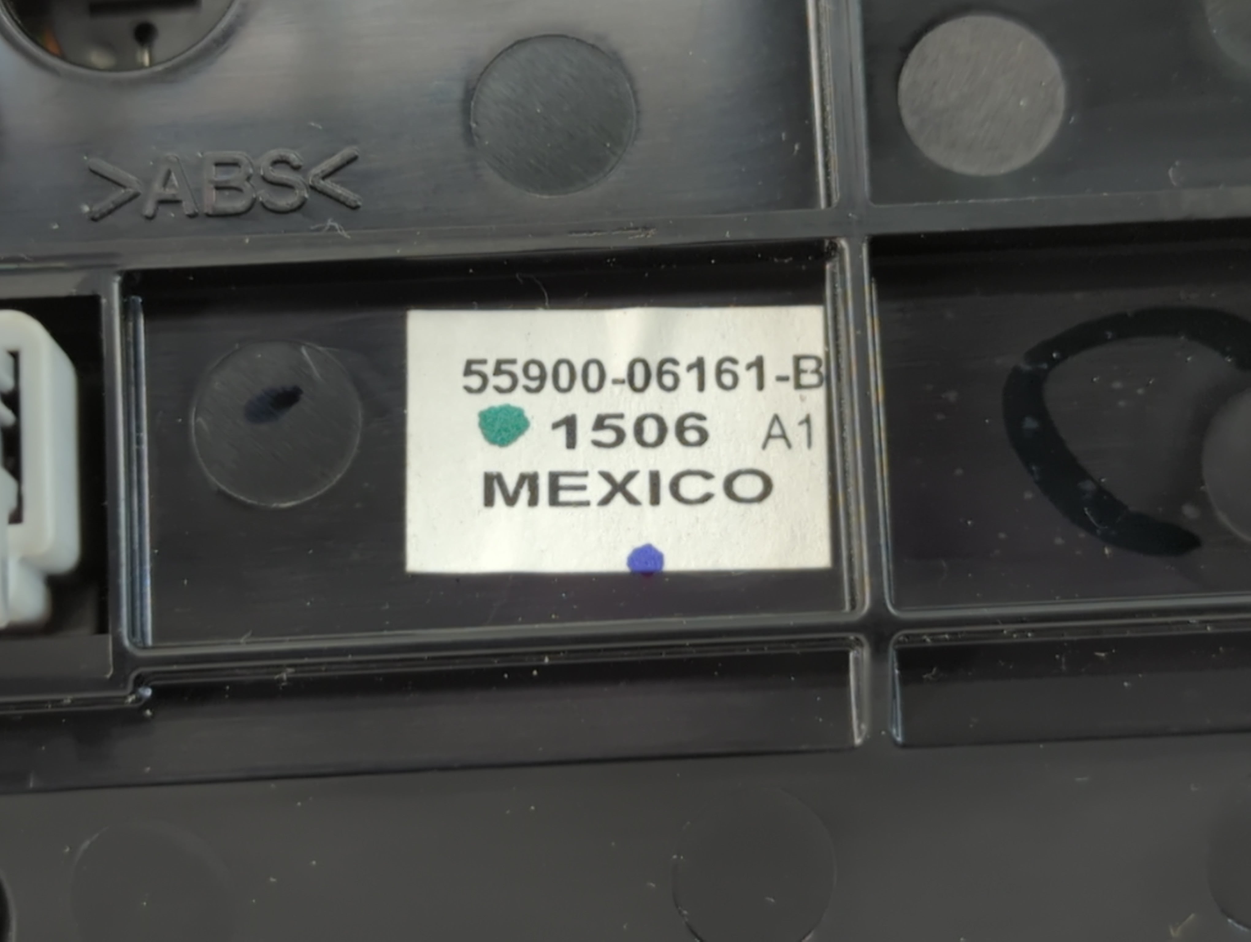 2007-2009 Toyota Camry Climate Control Module Temperature AC/Heater Replacement P/N:55900-06161-B Fits Fits 2007 2008 2009 OEM Used Auto Parts - Oemusedautoparts1.com
