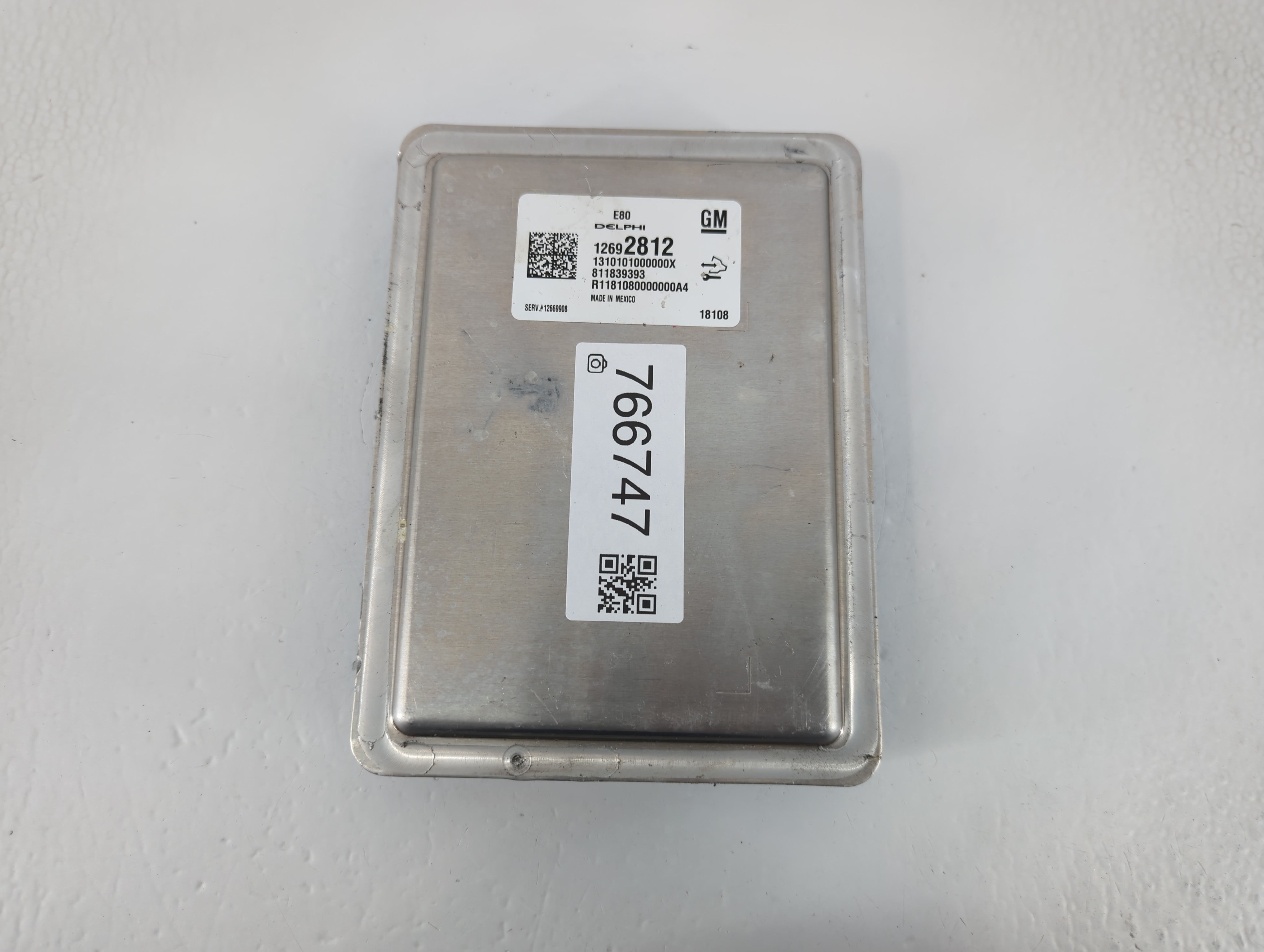2017-2019 Chevrolet Cruze PCM Engine Control Computer ECU ECM PCU OEM P/N:12692812 Fits Fits 2017 2018 2019 2020 2021 2022 OEM Used Auto Parts - Oemusedautoparts1.com