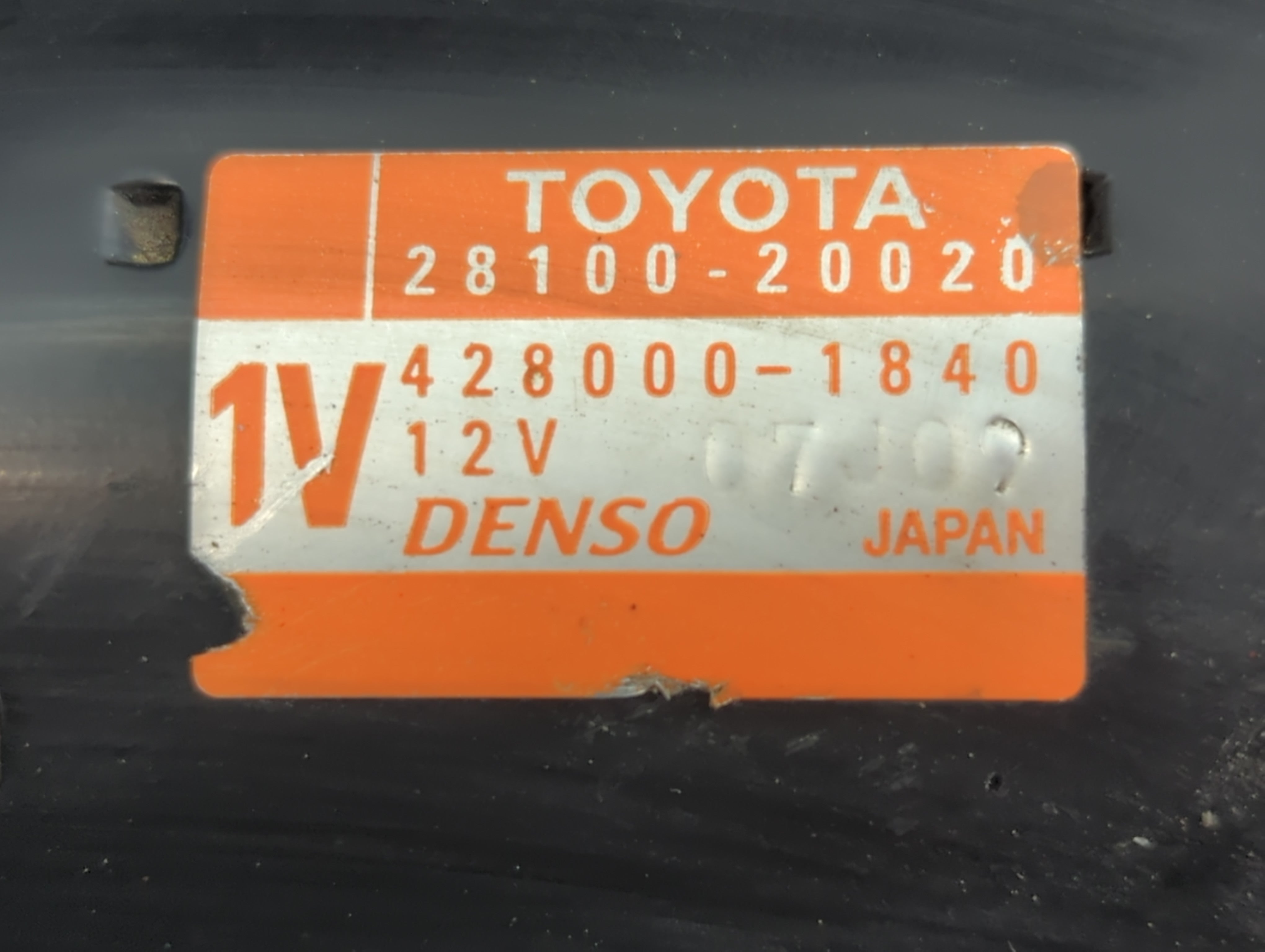 2007-2018 Lexus Es350 Car Starter Motor Solenoid OEM P/N:28100-20020 Fits OEM Used Auto Parts - Oemusedautoparts1.com