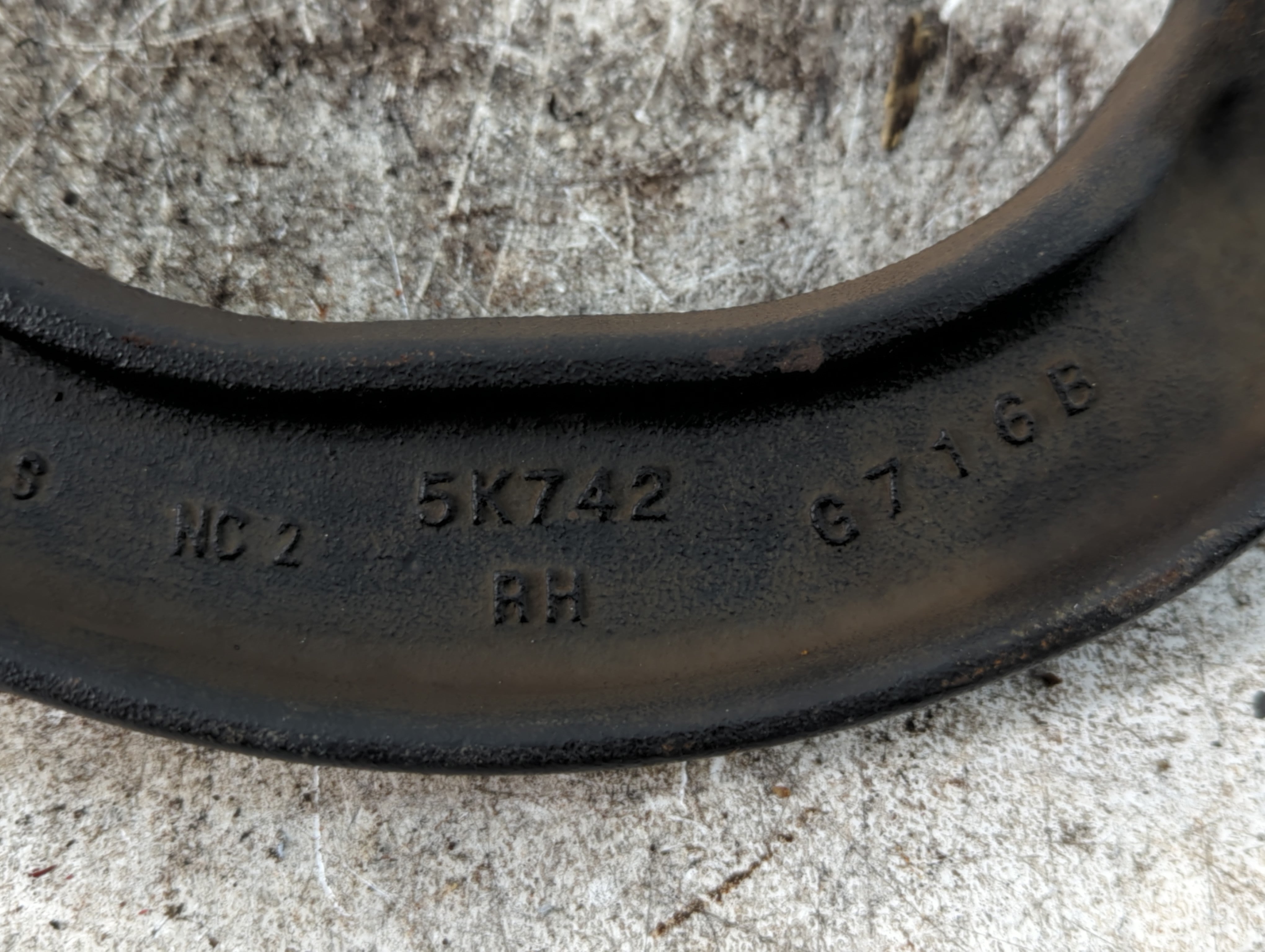 2015-2022 Ford Mustang Rear Passenger Right Upper Control Arm Oem - Oemusedautoparts1.com