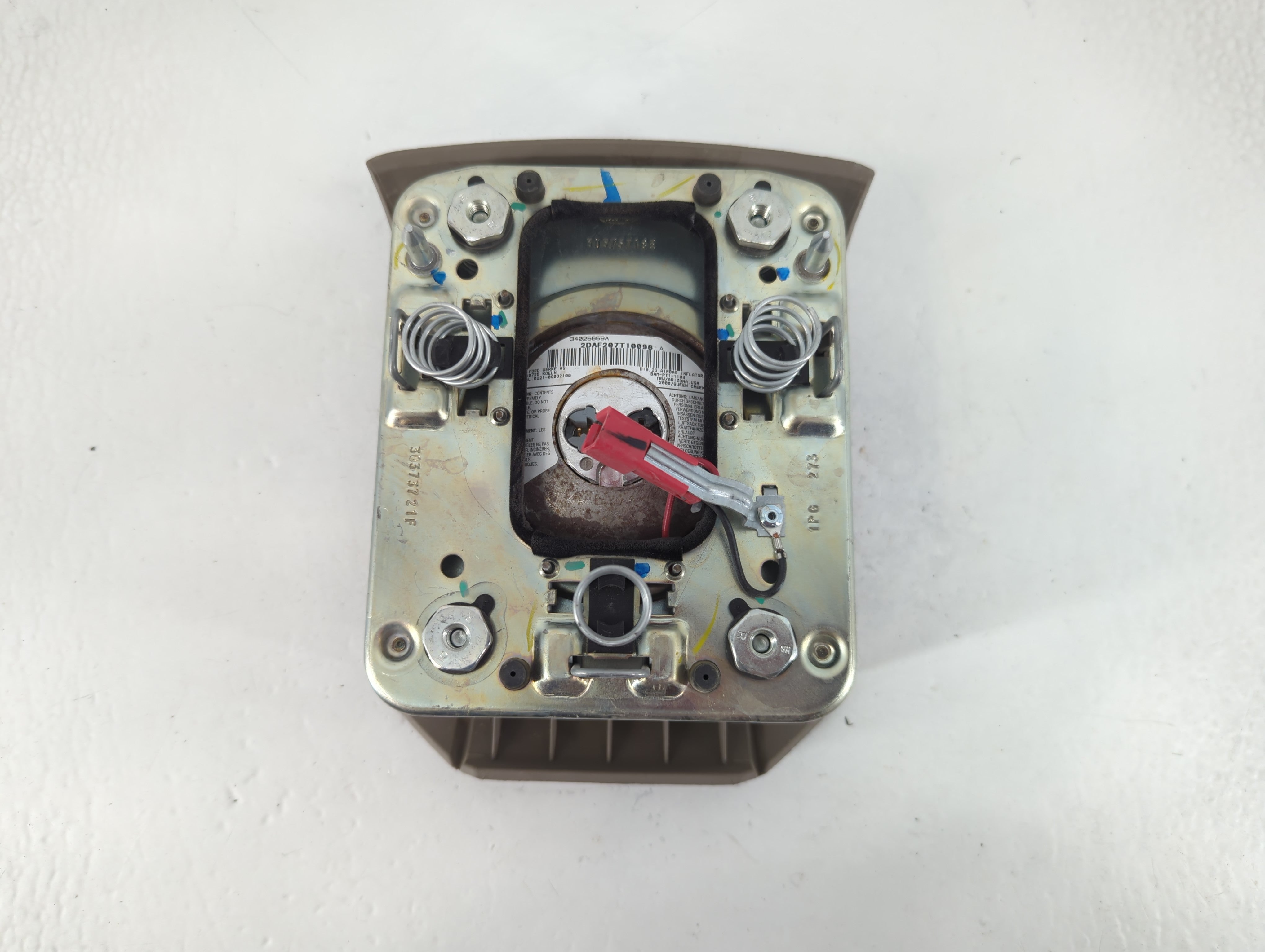 2007 Ford Expedition Air Bag Driver Left Steering Wheel Mounted - Oemusedautoparts1.com