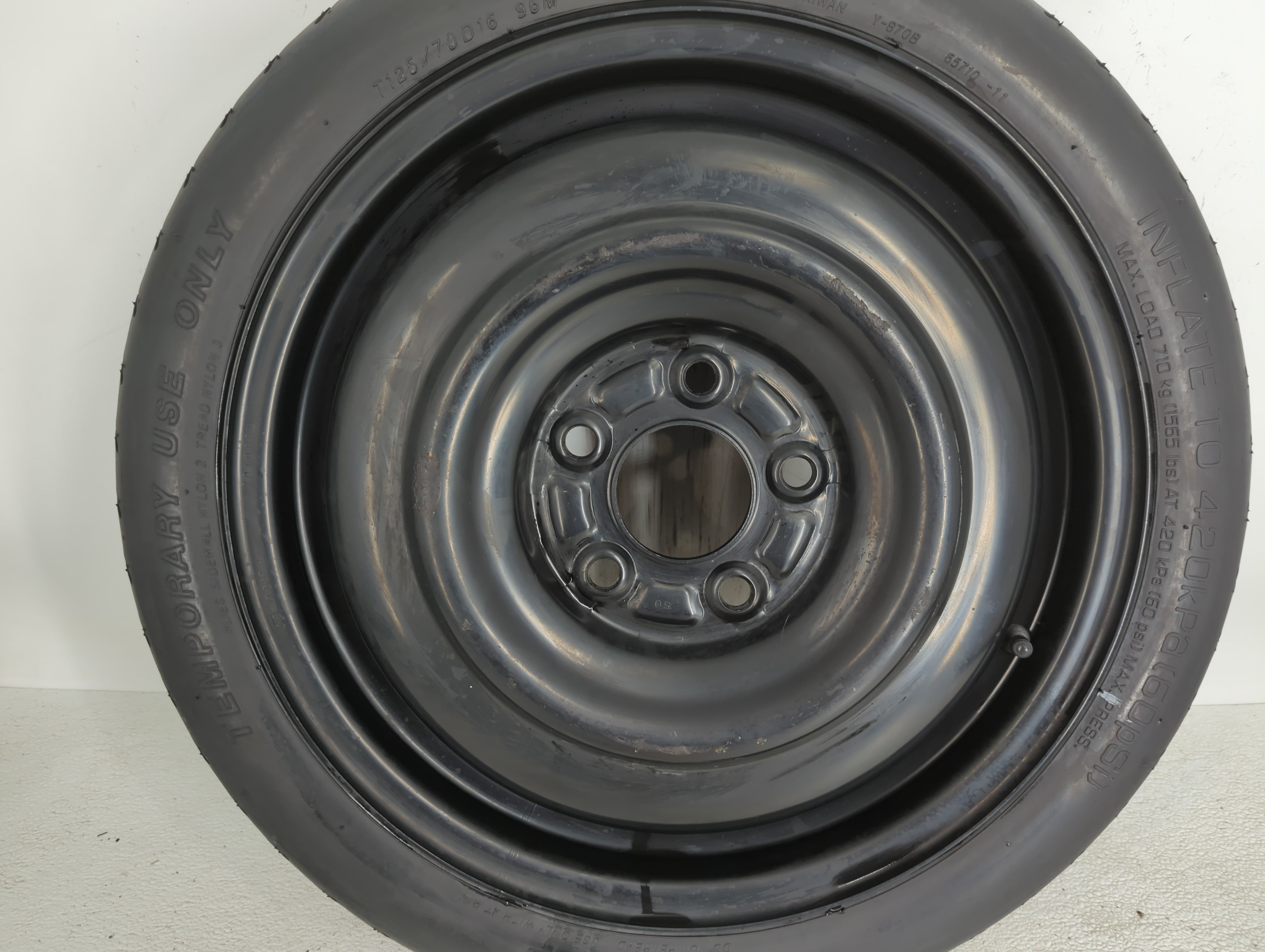 2014-2018 Mazda 3 Spare Donut Tire Wheel Rim Oem - Oemusedautoparts1.com