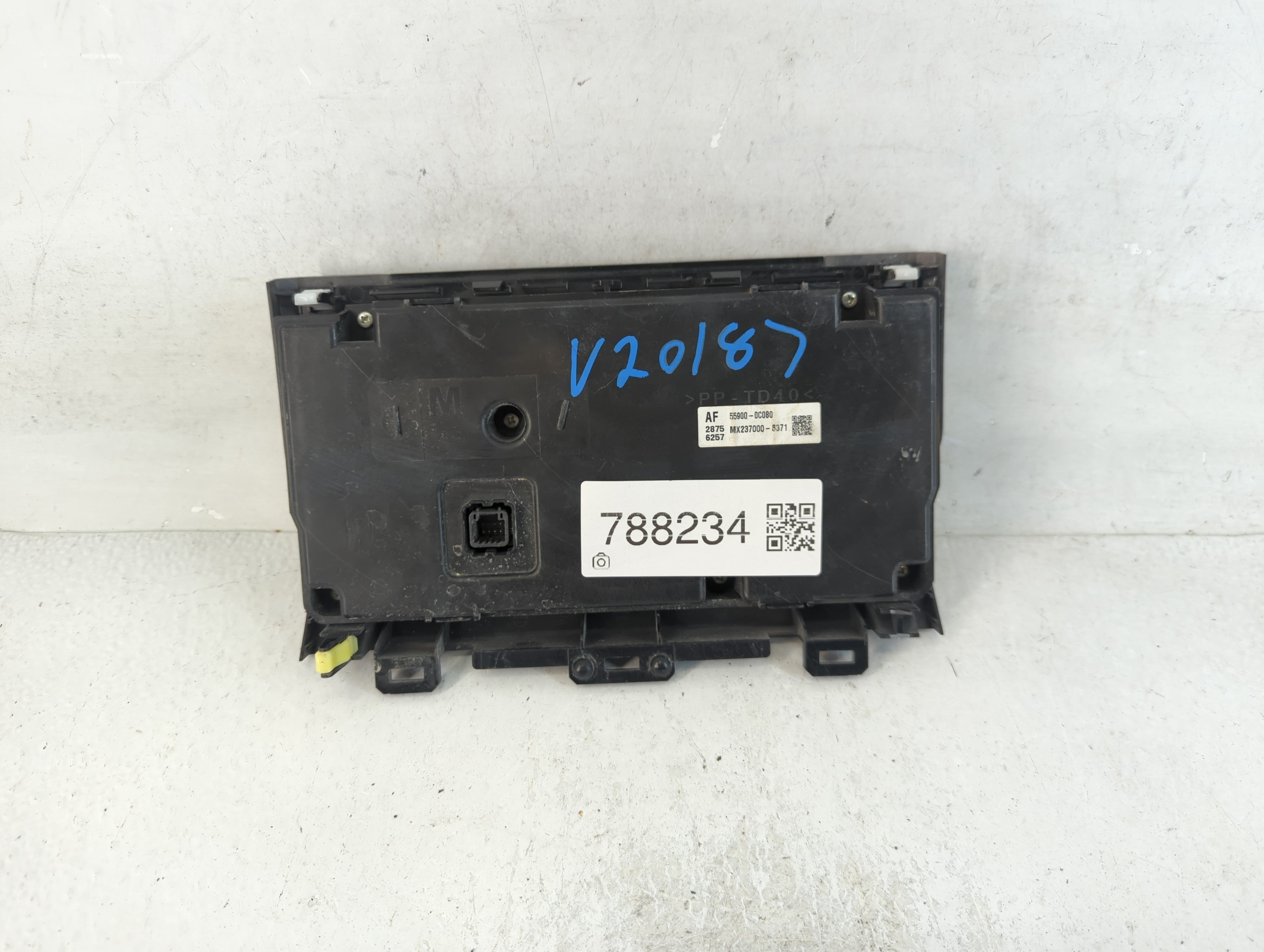 2014-2021 Toyota Tundra Climate Control Module Temperature AC/Heater Replacement P/N:MX237000-8371 55900-0C080 Fits OEM Used Auto Parts - Oemusedautoparts1.com